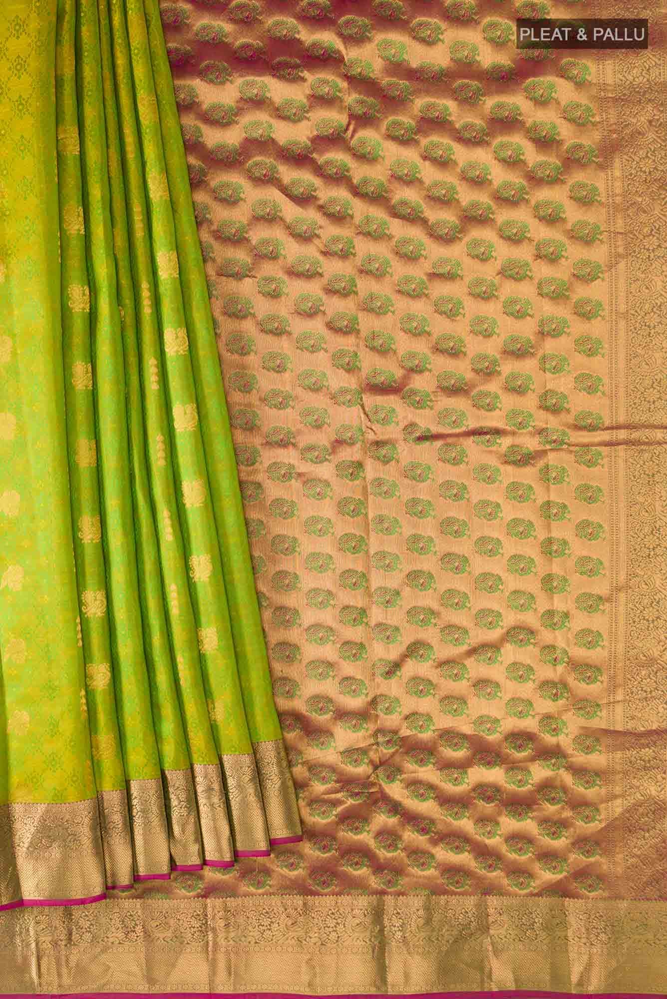 Green Kanchipuram Silk Saree