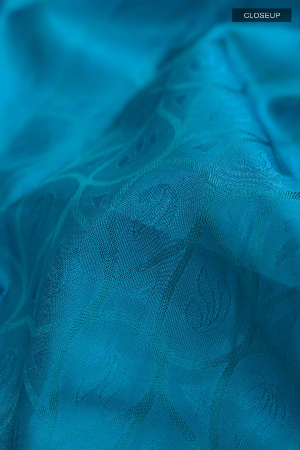 Blue Kanchipuram Silk Saree