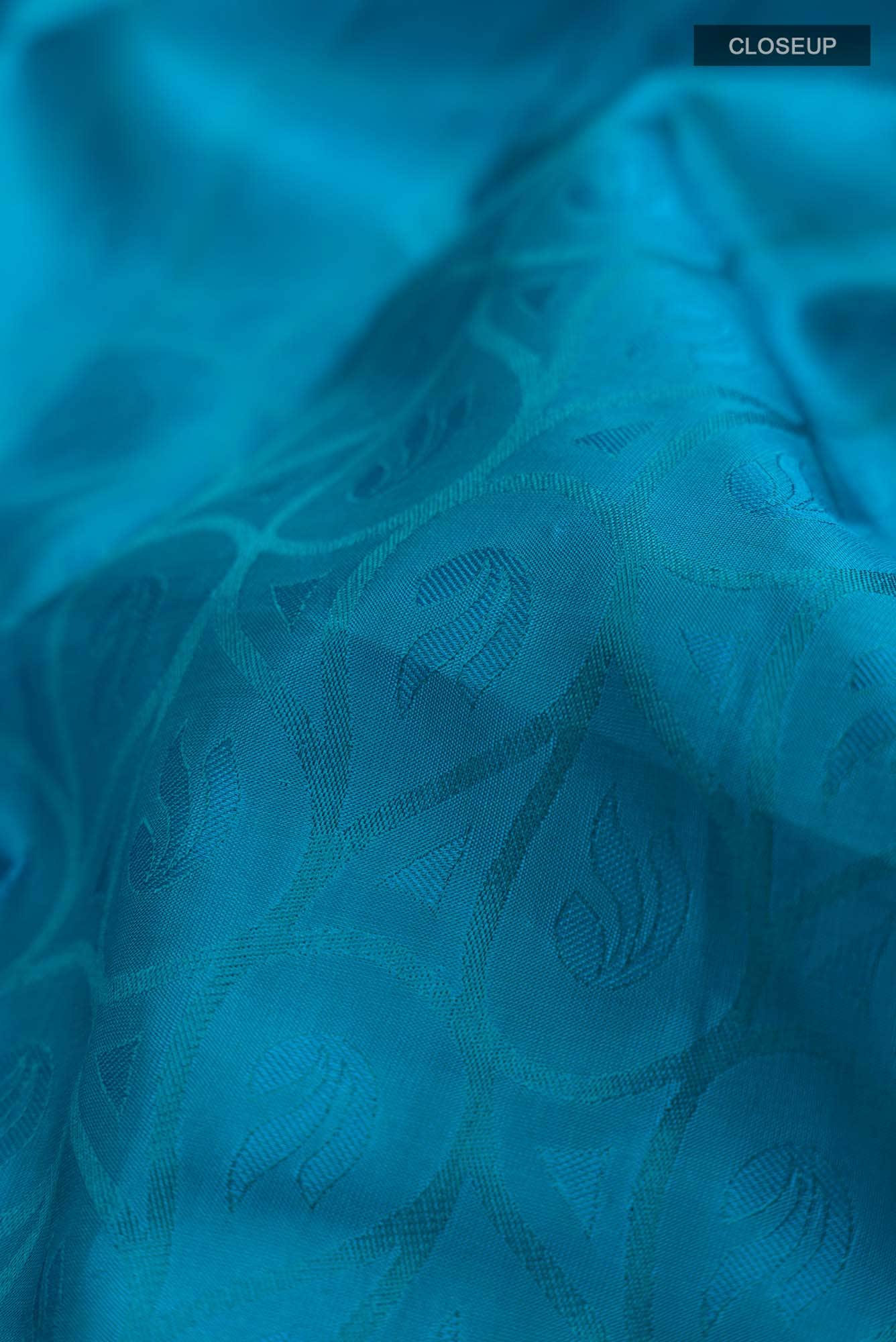 Blue Kanchipuram Silk Saree