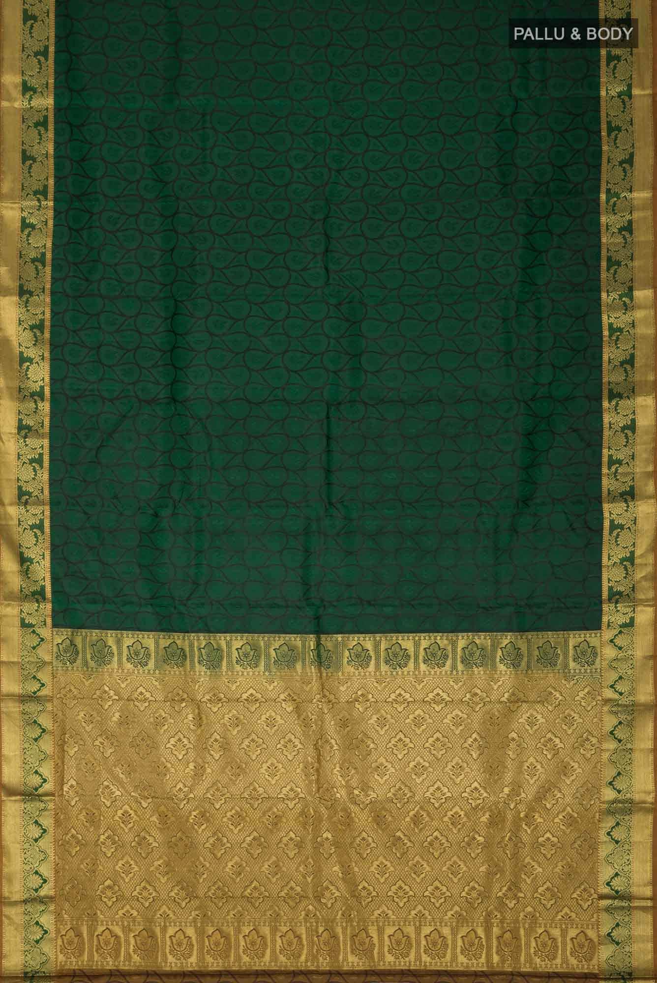 Green Kanchipuram Silk Saree