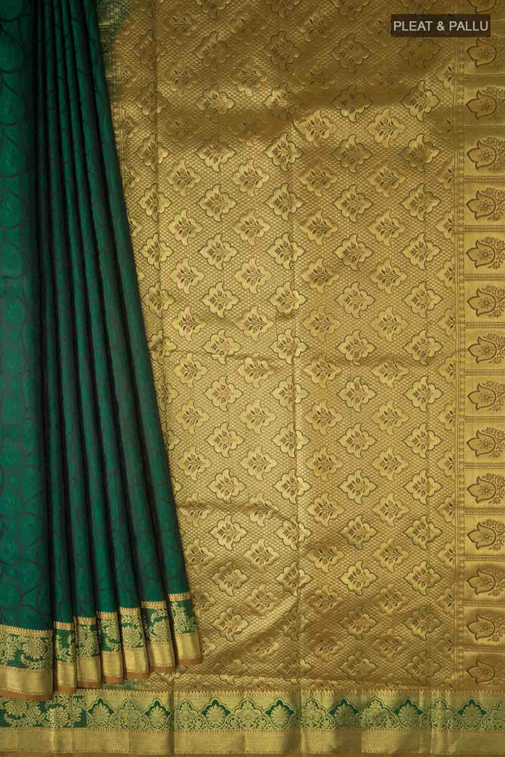 Green Kanchipuram Silk Saree