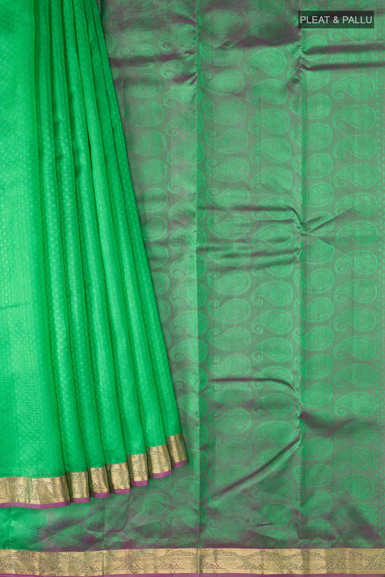 Green Kanchipuram Silk Saree