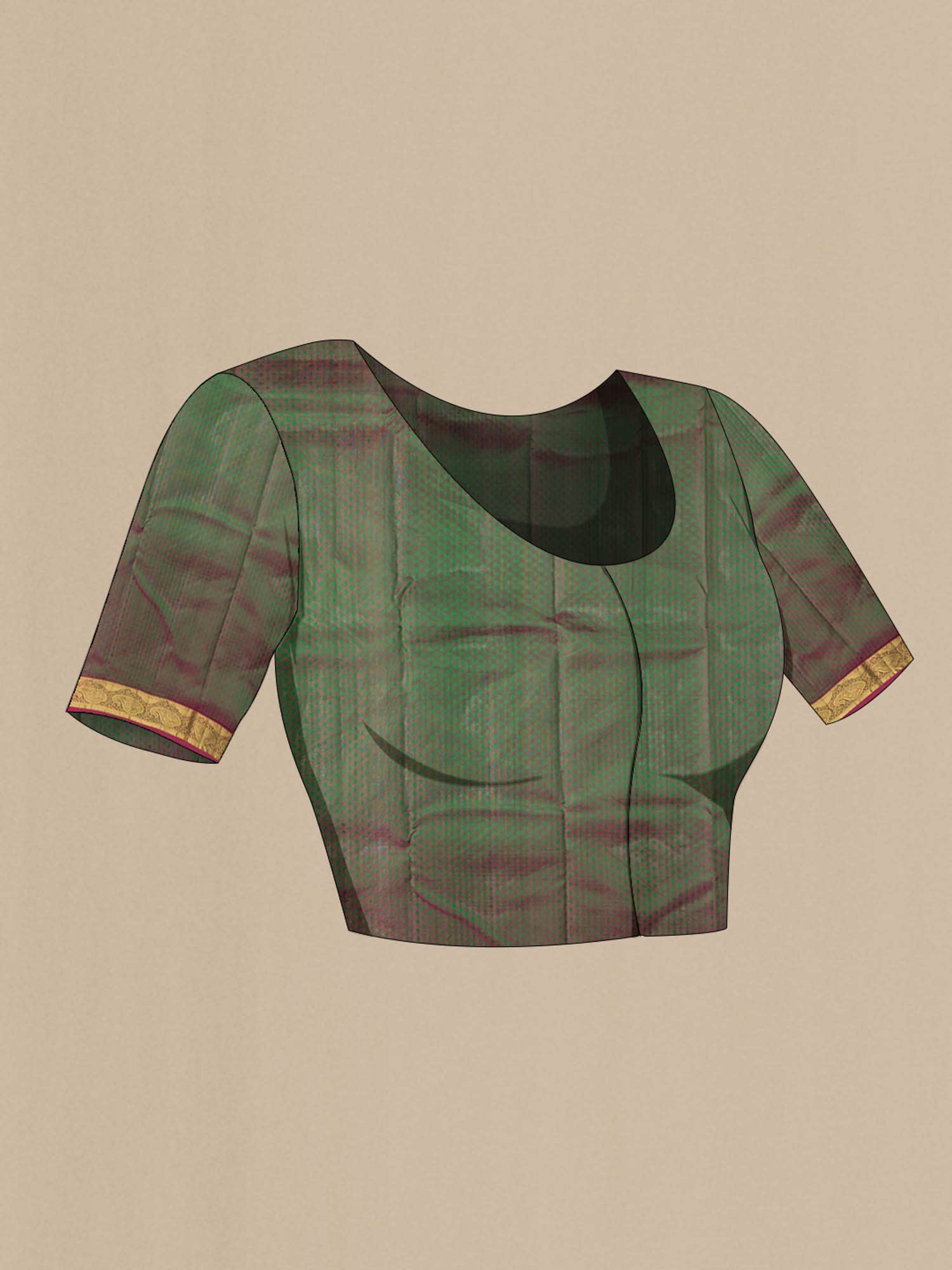 Green Kanchipuram Silk Saree