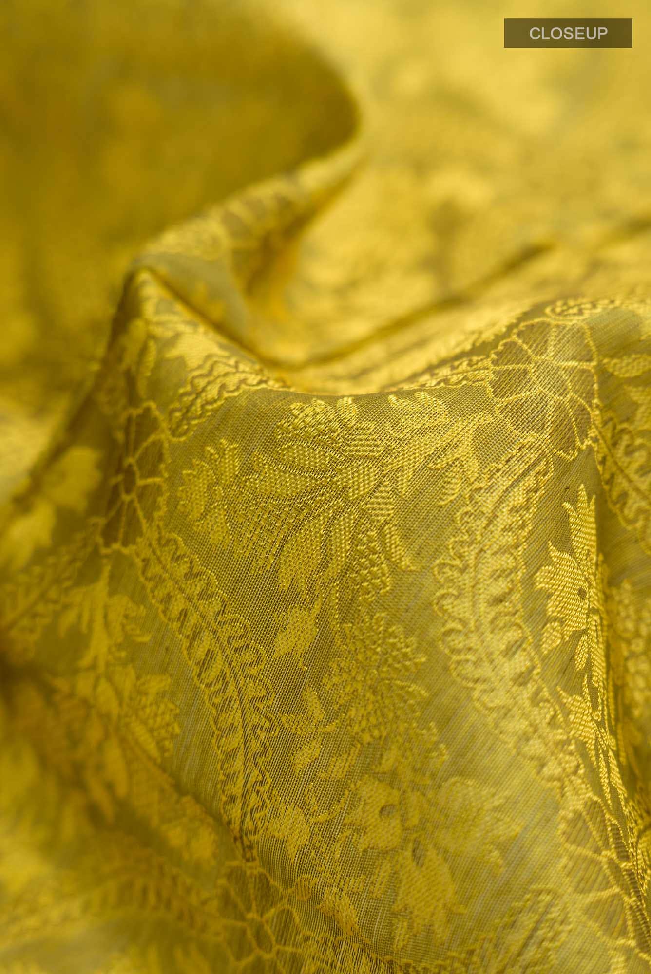 Green Silk Cotton Saree