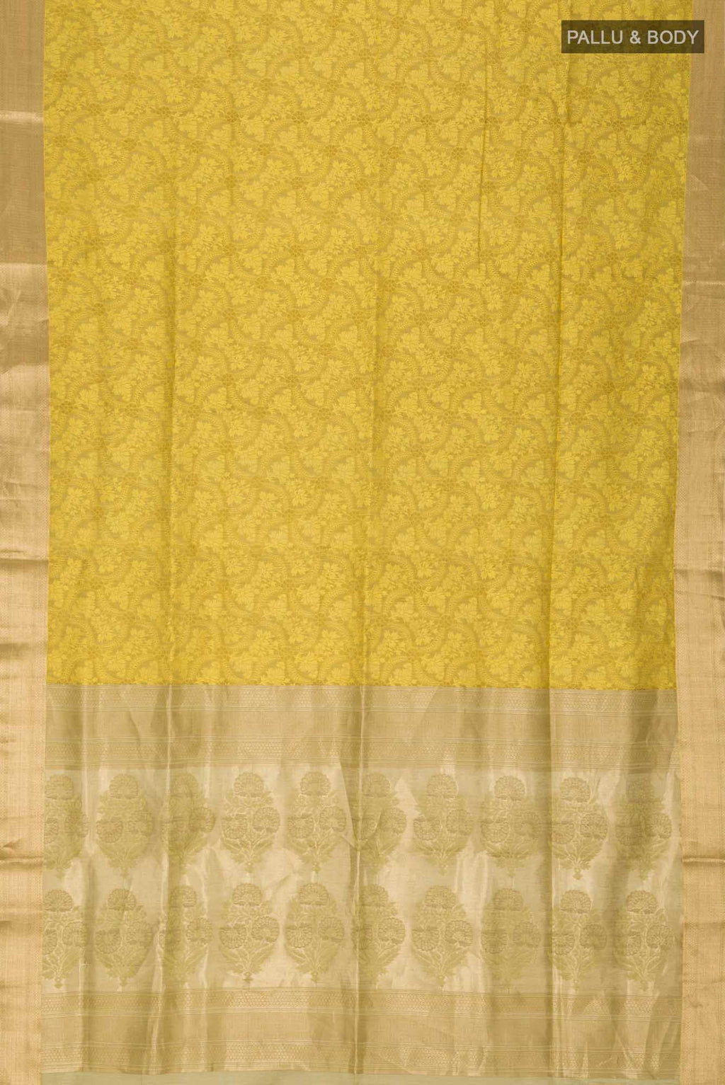 Green Silk Cotton Saree