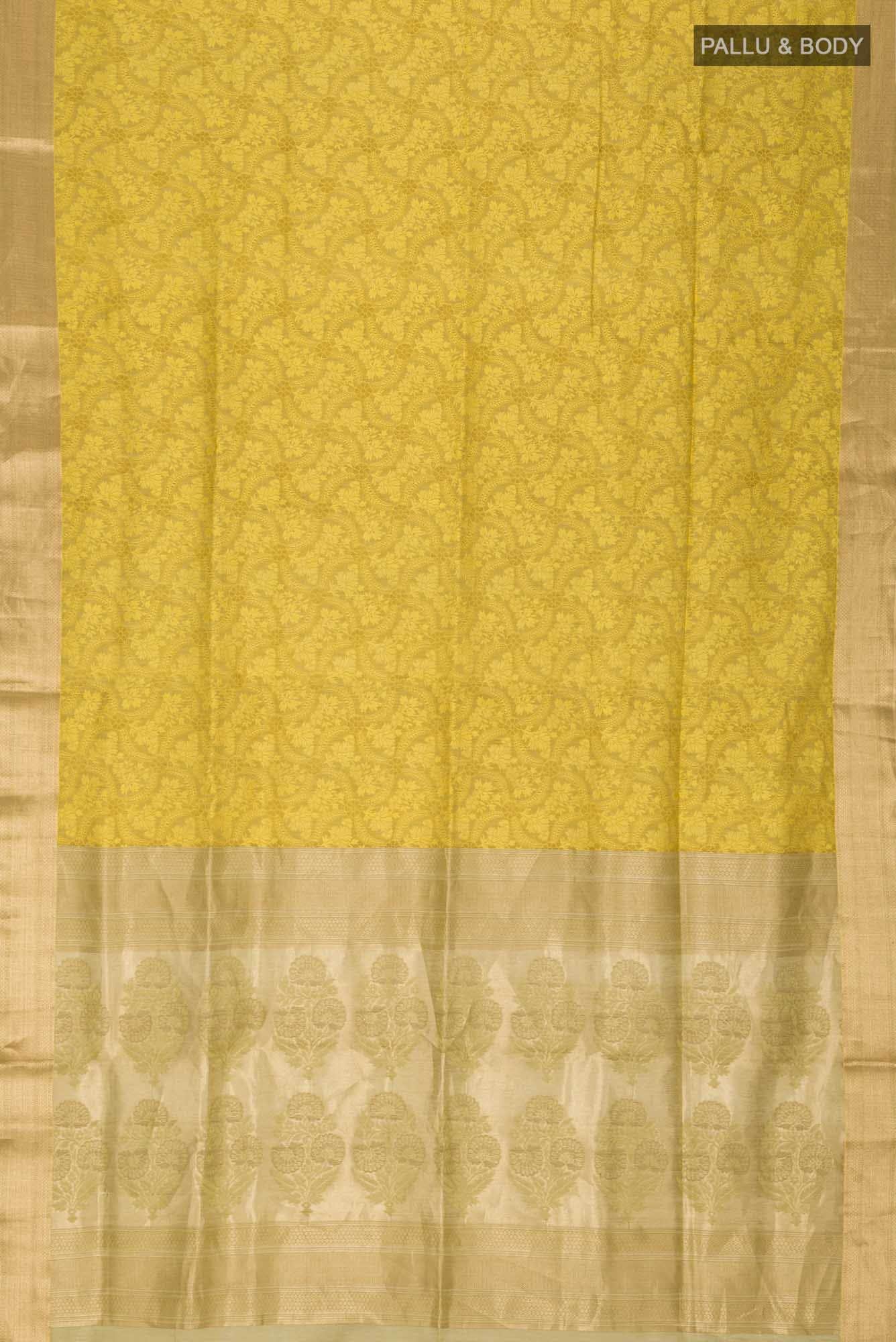 Green Silk Cotton Saree