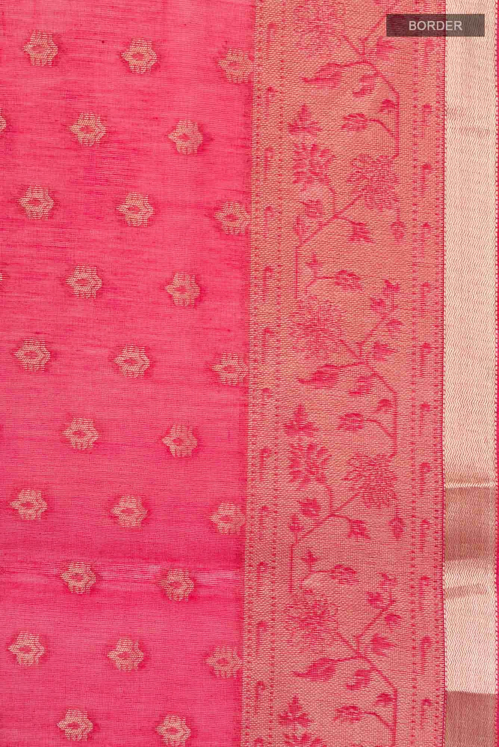 Red Silk Cotton Saree