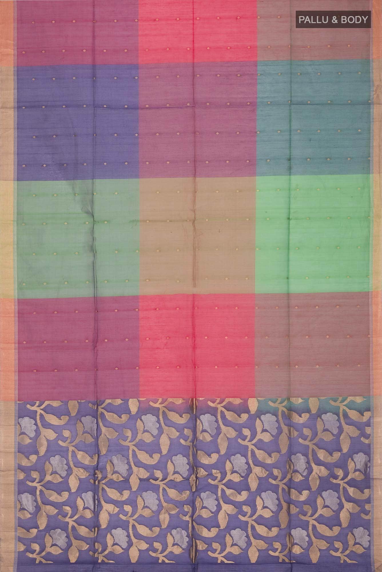 Multi Silk Cotton Saree