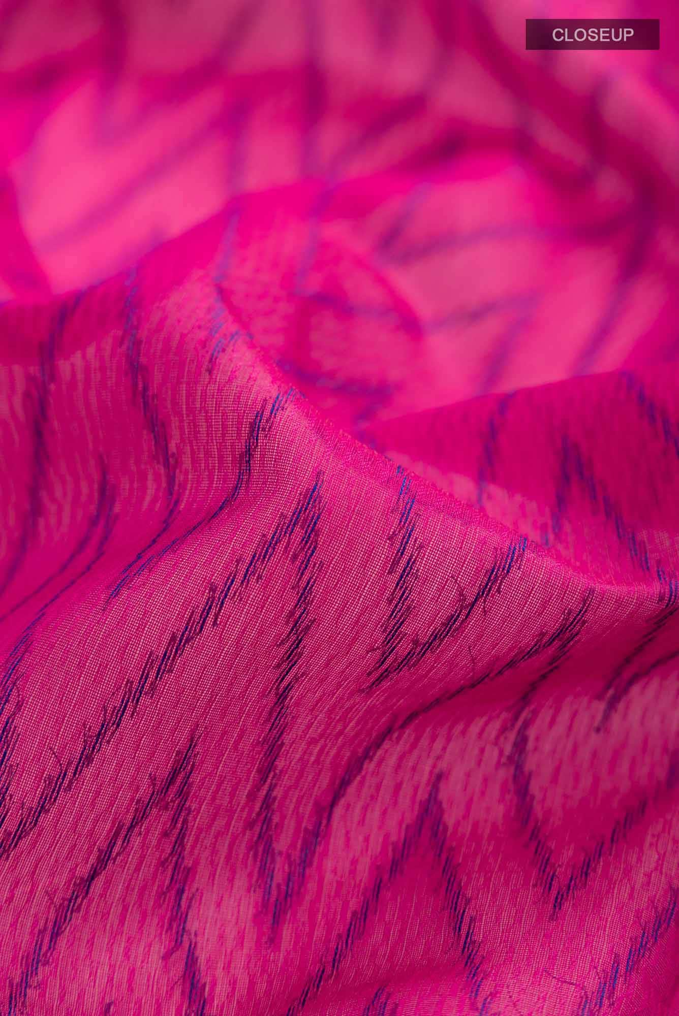 Pink Silk Cotton Saree