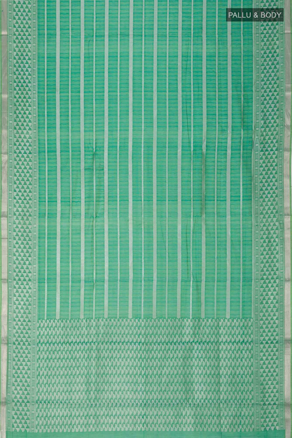 Green Silk Cotton Saree