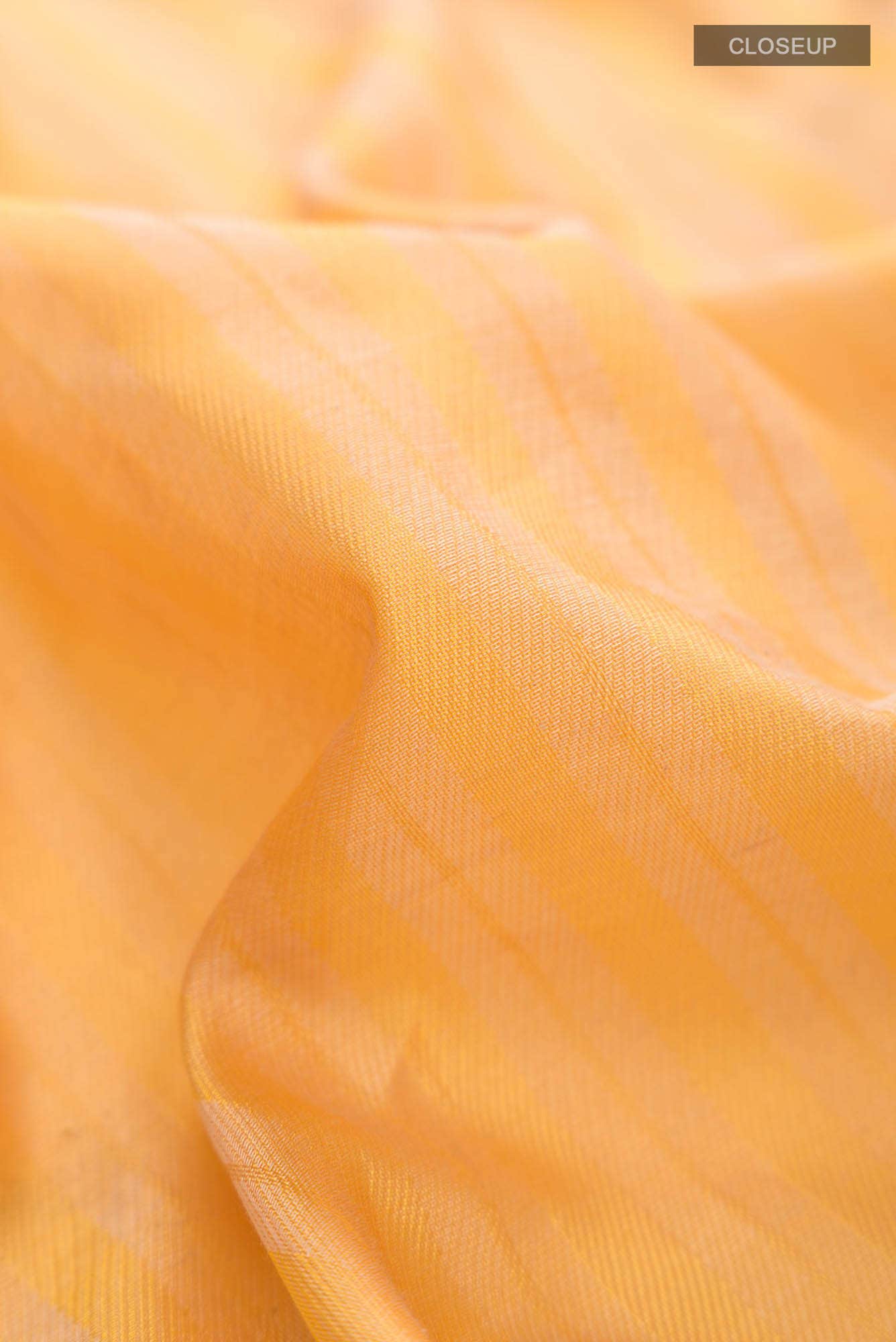 Yellow Silk Cotton Saree