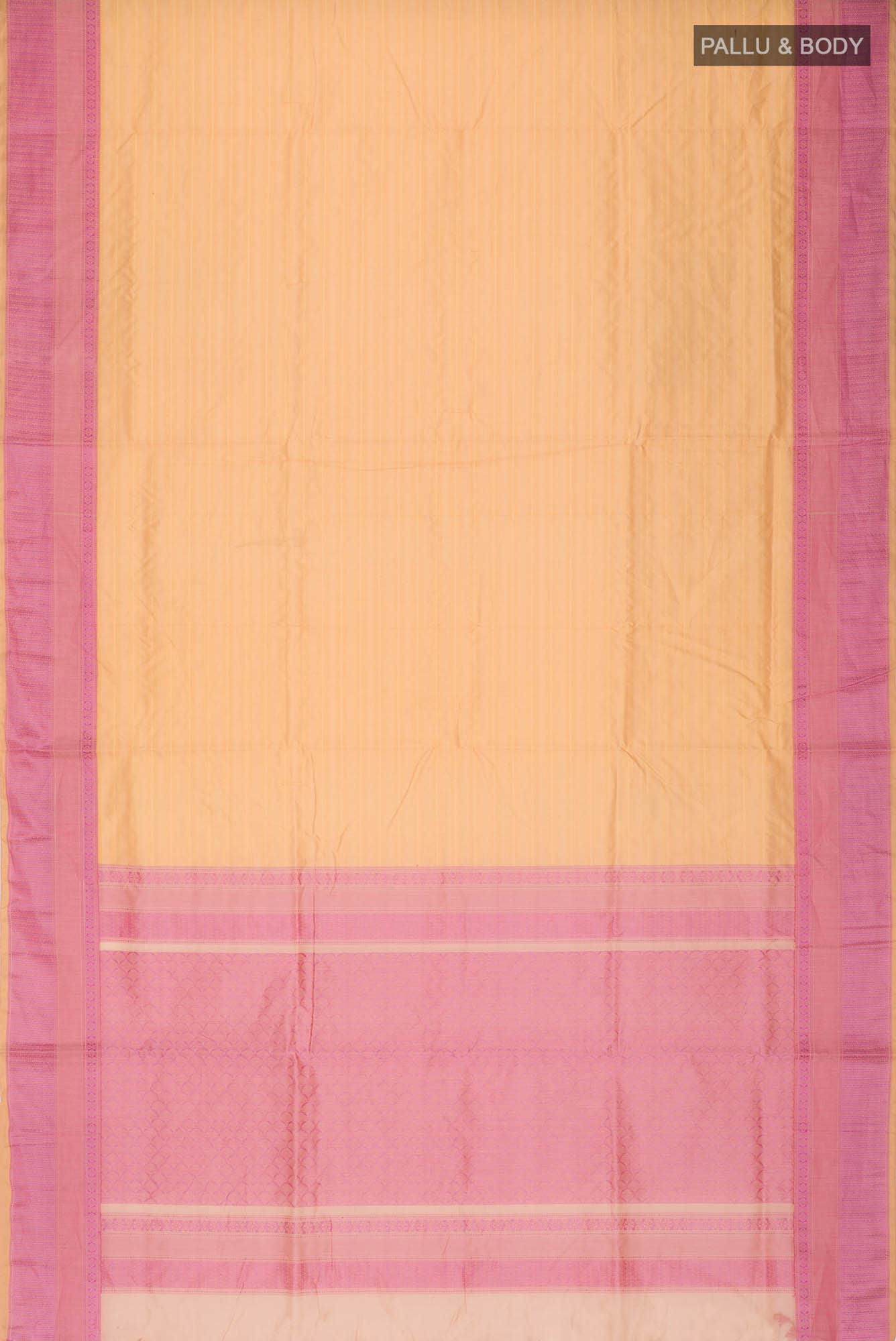 Yellow Silk Cotton Saree