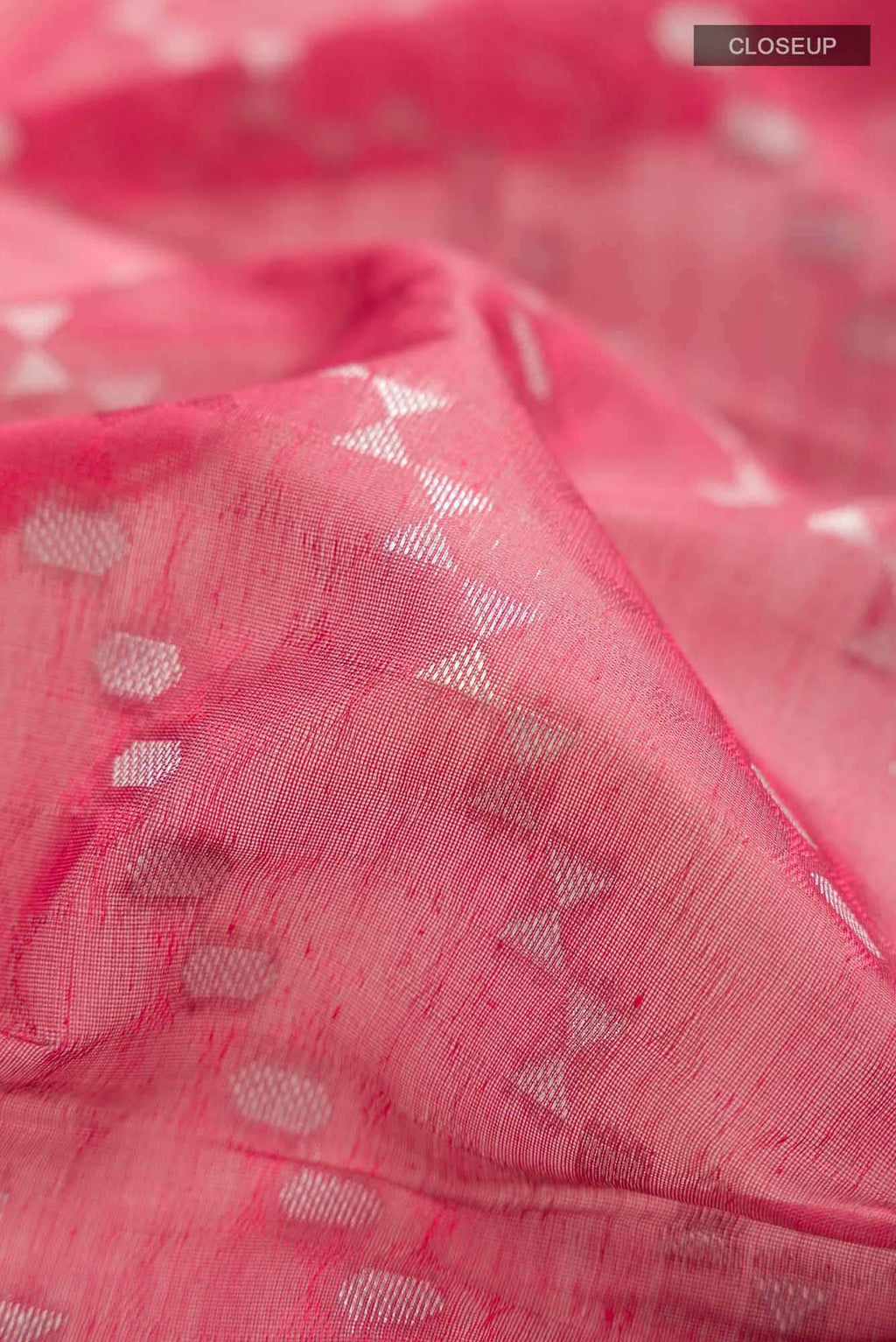 Pink Silk Cotton Saree