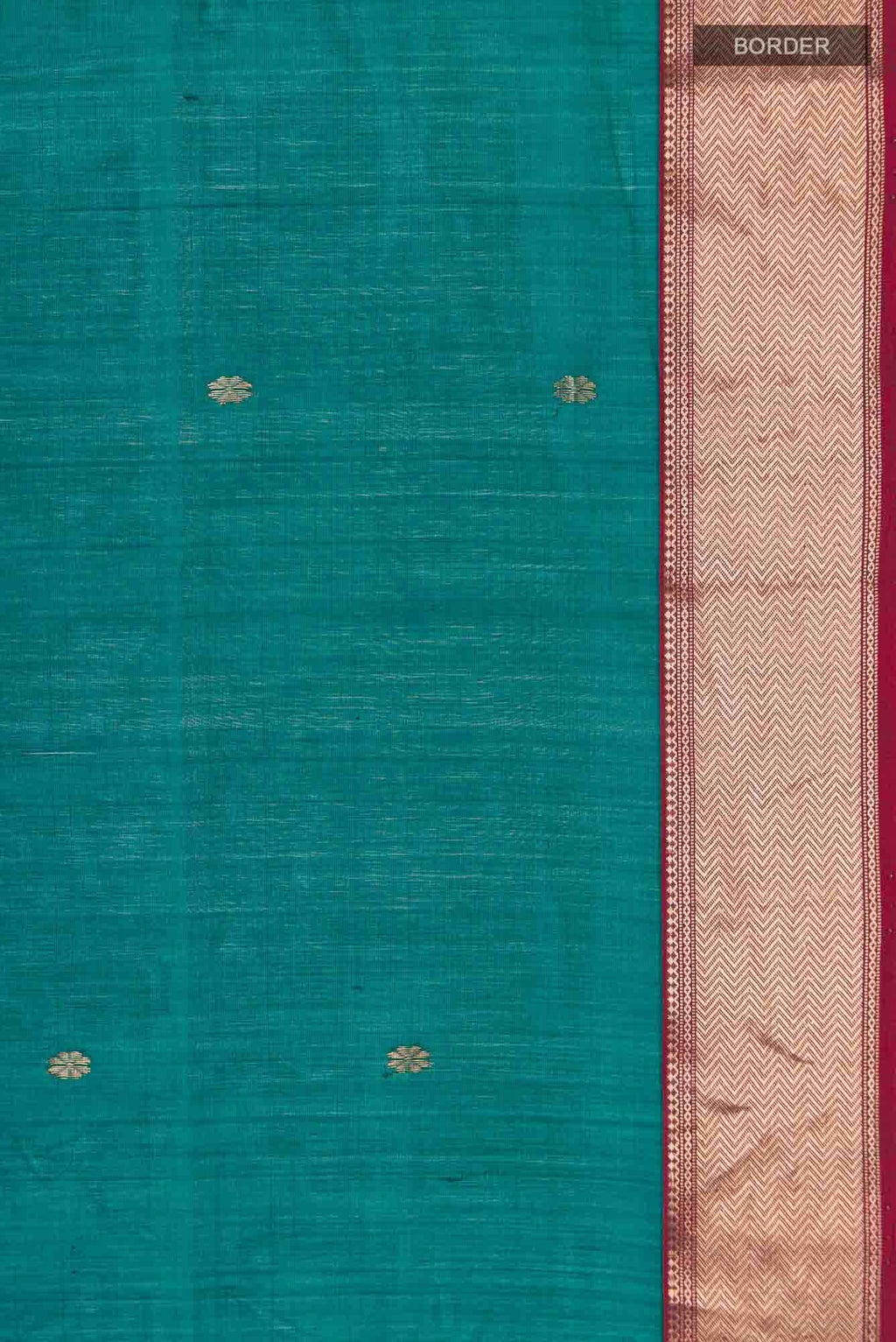 Green Maheshwari Silk Cotton Saree