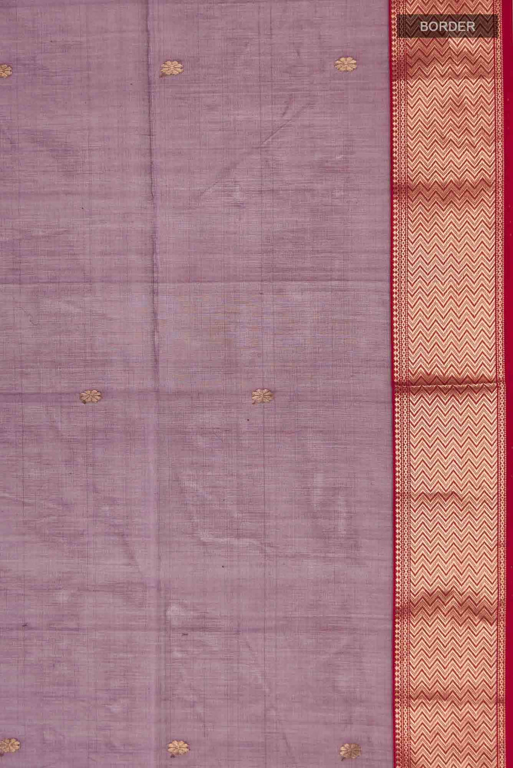 Lavender Maheshwari Silk Cotton Saree