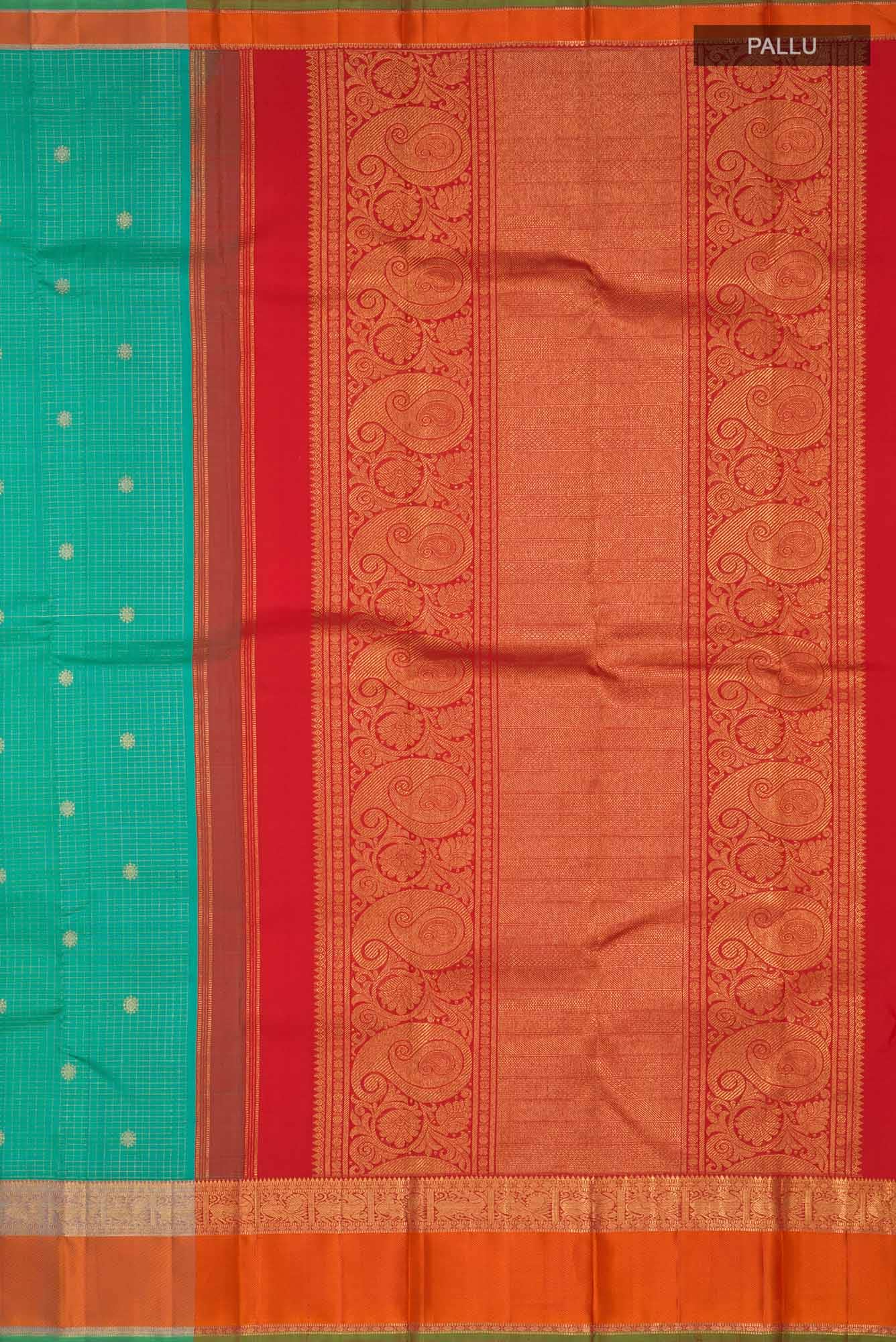 Green Kanchipuram Silk Saree