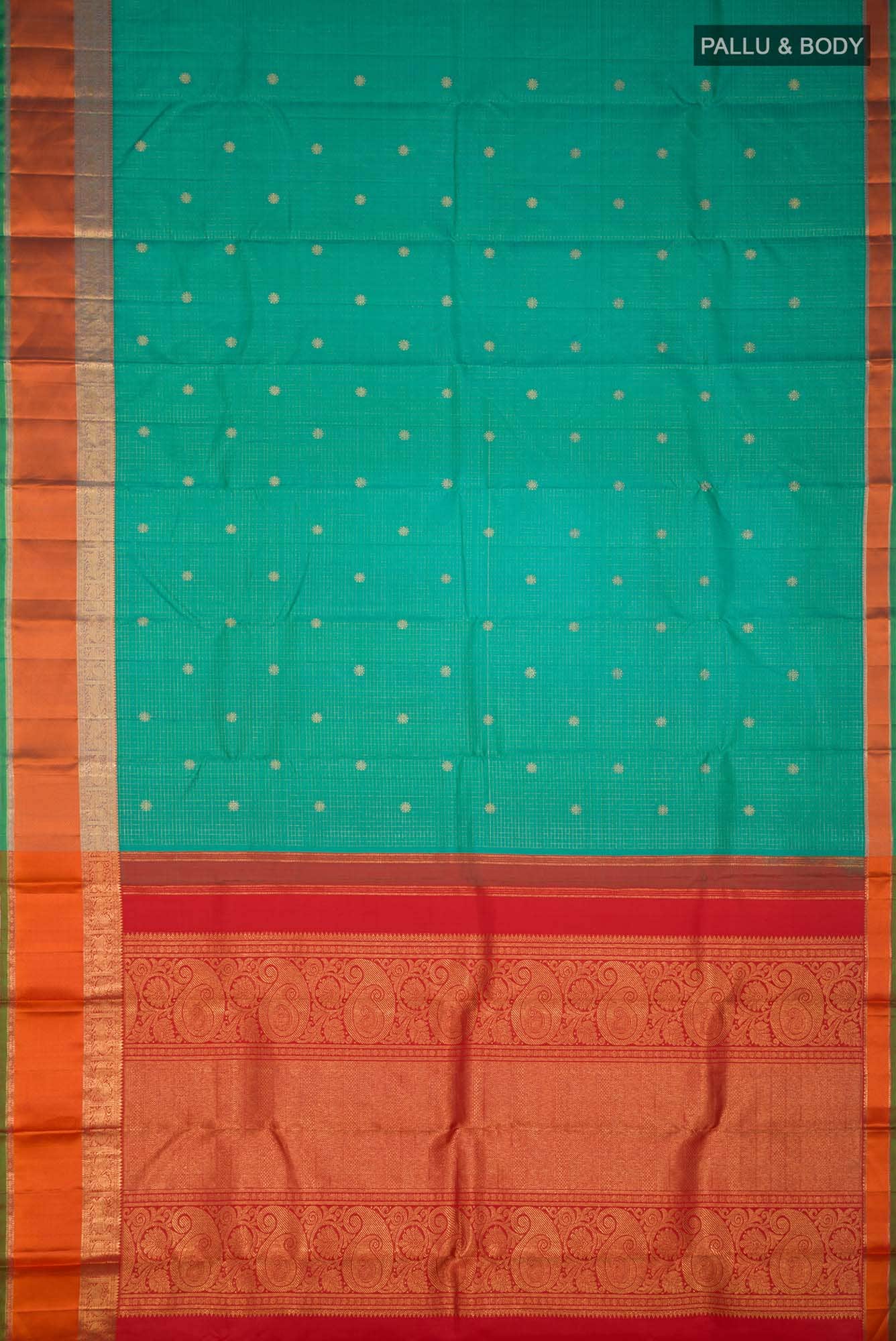 Green Kanchipuram Silk Saree