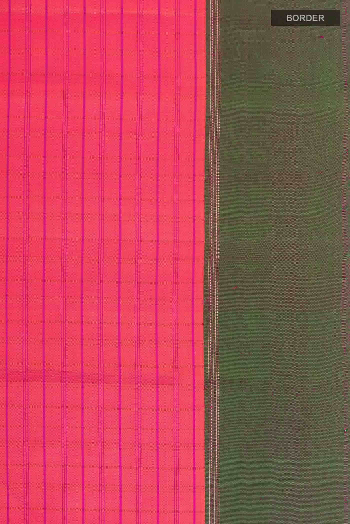 Pink Kanchipuram Silk Saree