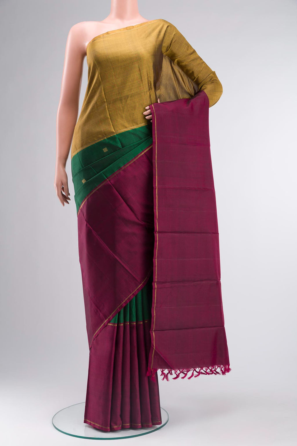 Green Kanchipuram Silk Saree