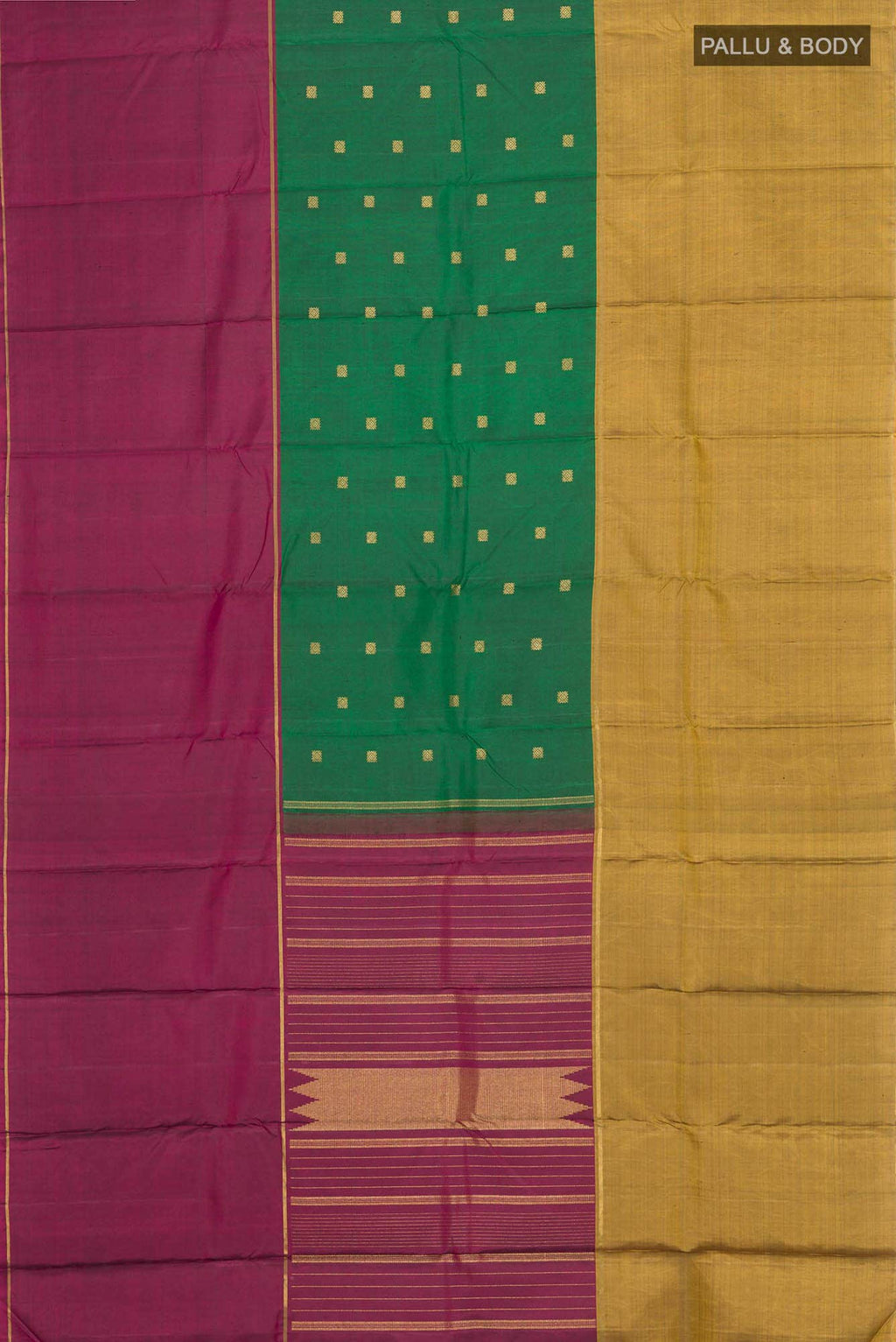Green Kanchipuram Silk Saree