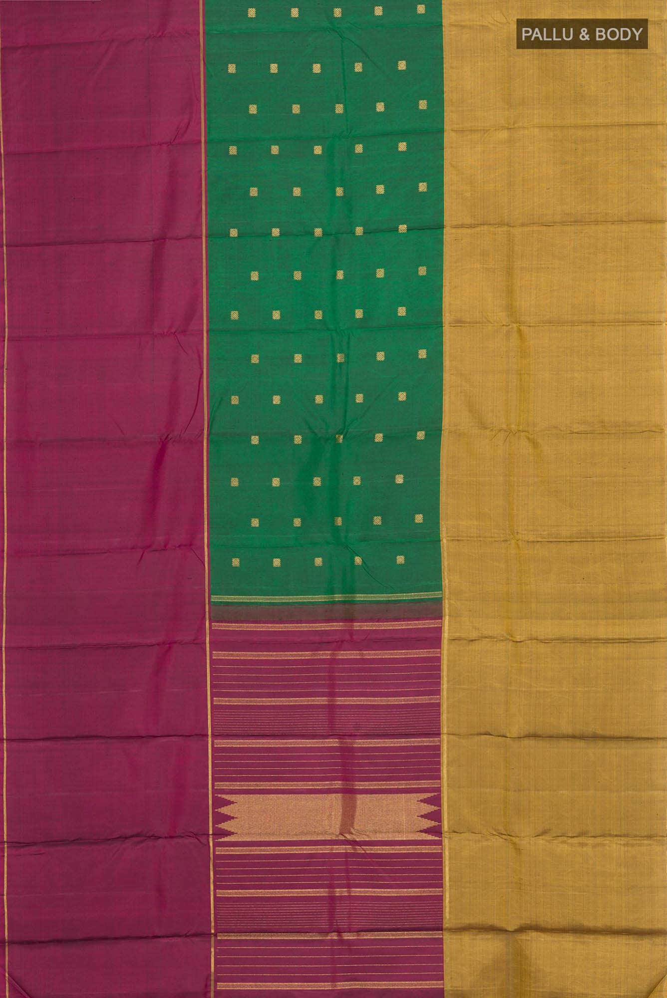 Green Kanchipuram Silk Saree