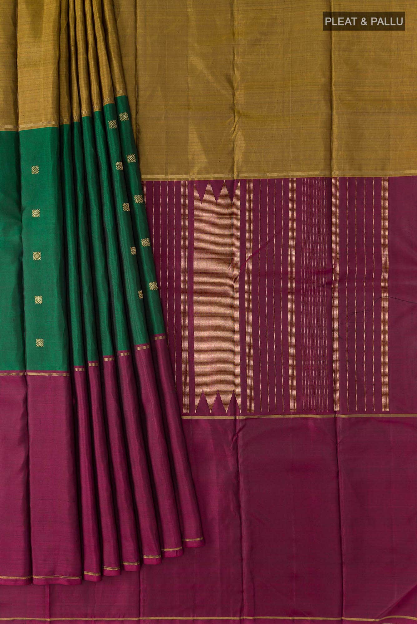 Green Kanchipuram Silk Saree