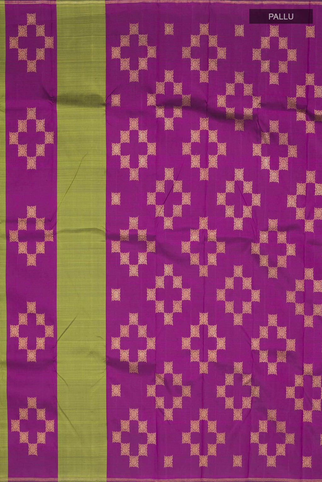 Purple Kanchipuram Silk Saree