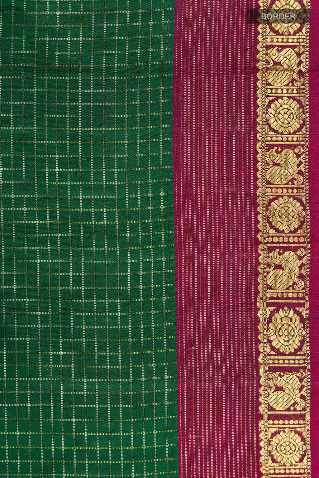 Green Kanchipuram Silk Saree