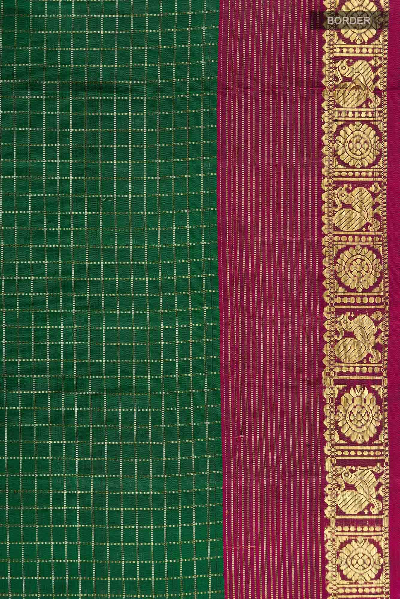 Green Kanchipuram Silk Saree