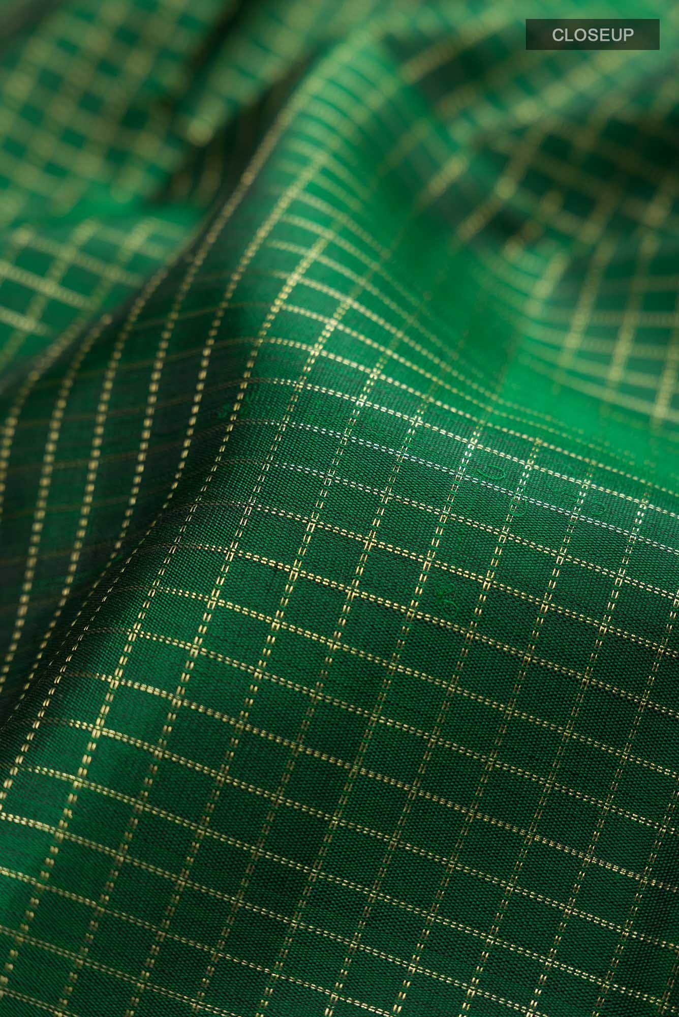 Green Kanchipuram Silk Saree