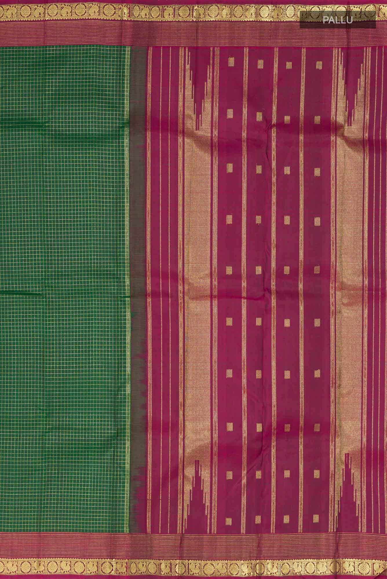 Green Kanchipuram Silk Saree