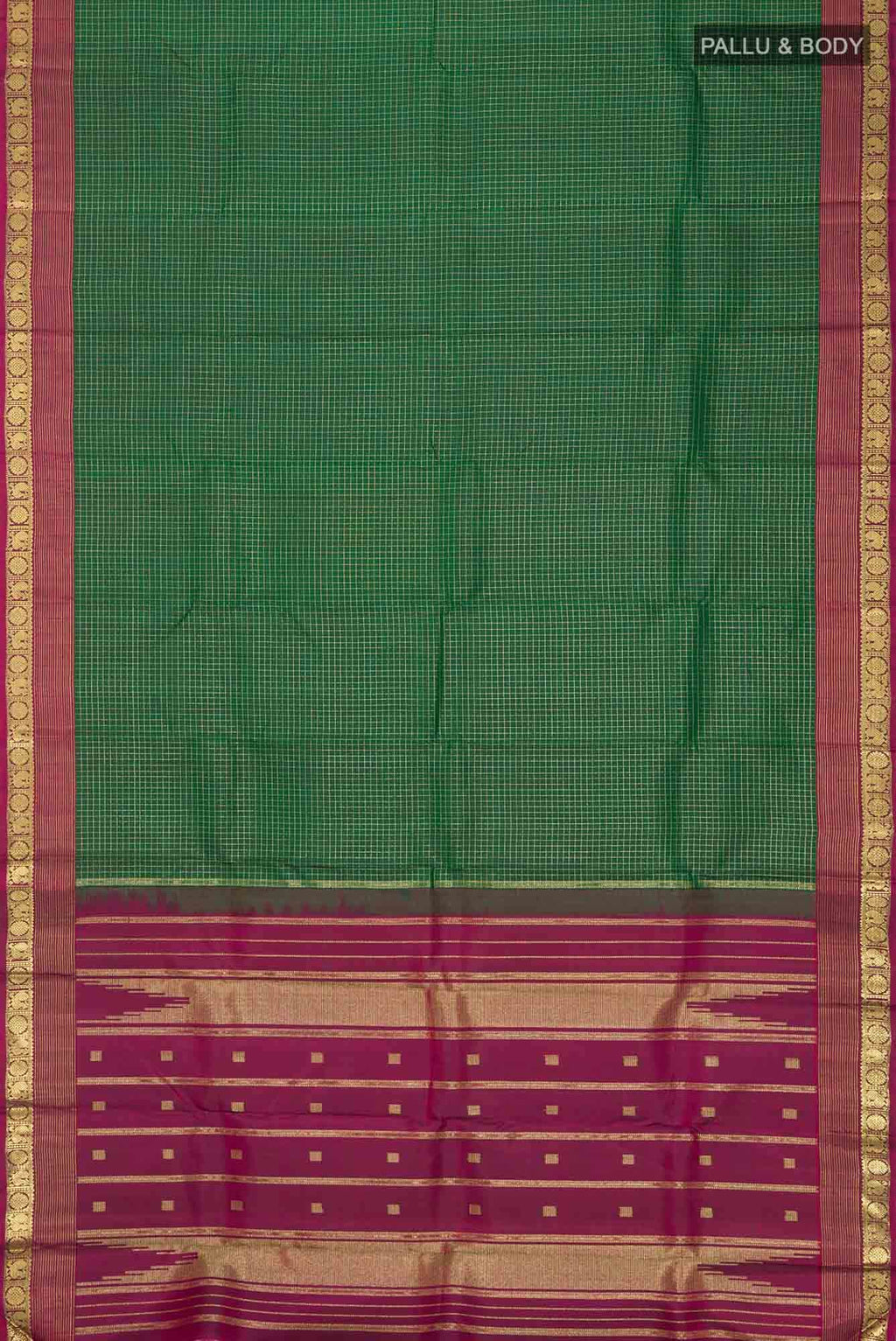 Green Kanchipuram Silk Saree