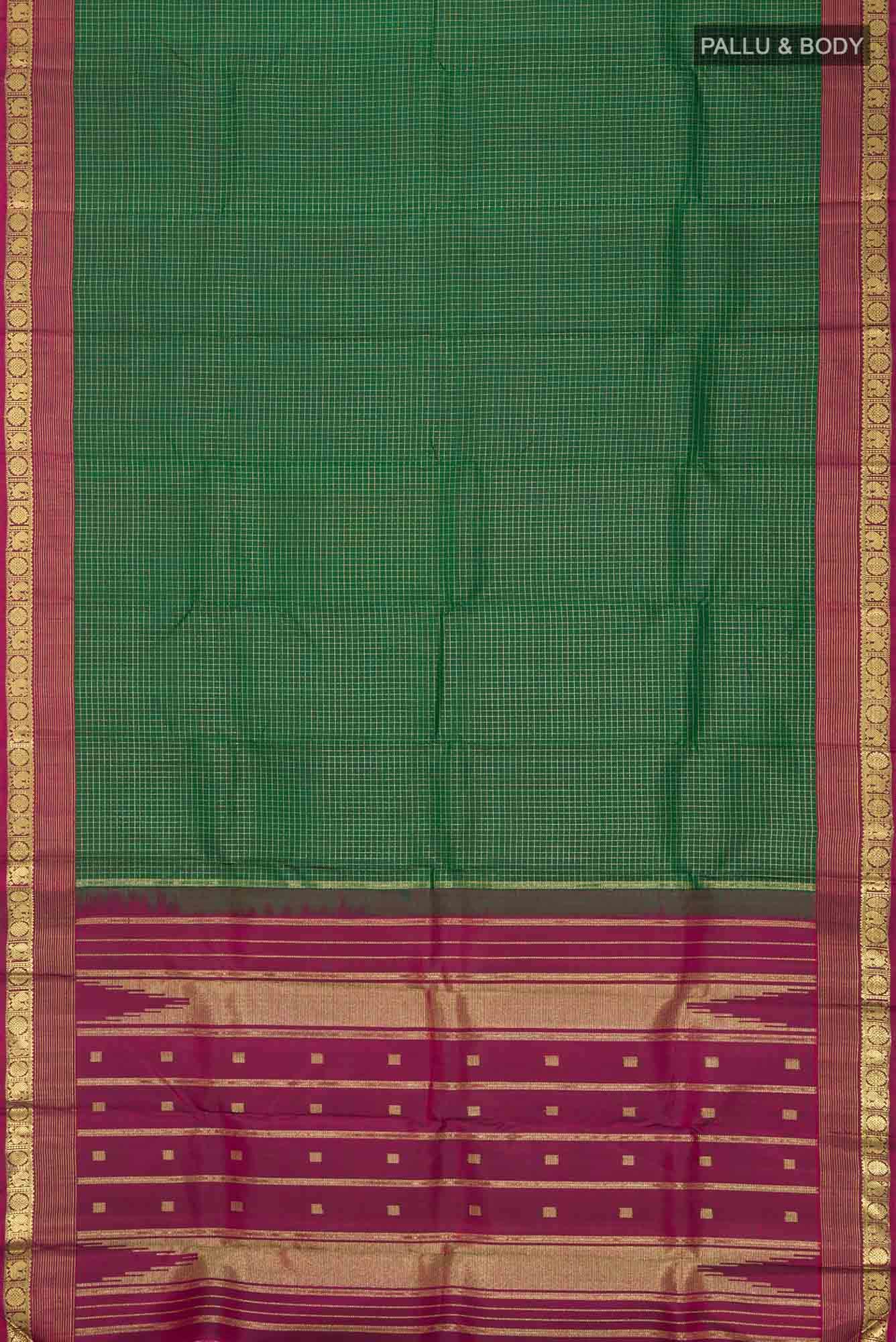 Green Kanchipuram Silk Saree