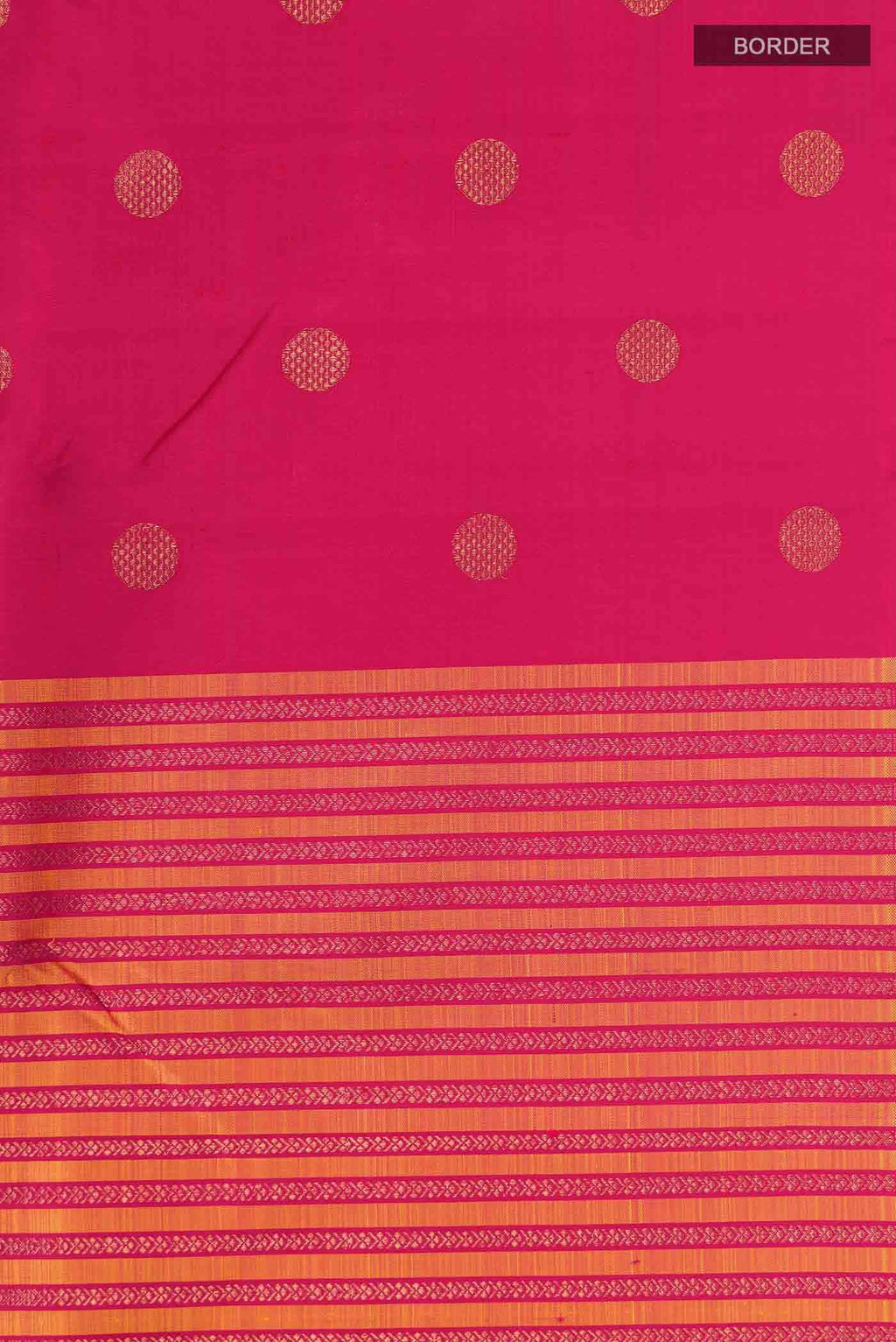 Pink Kanchipuram Silk Saree