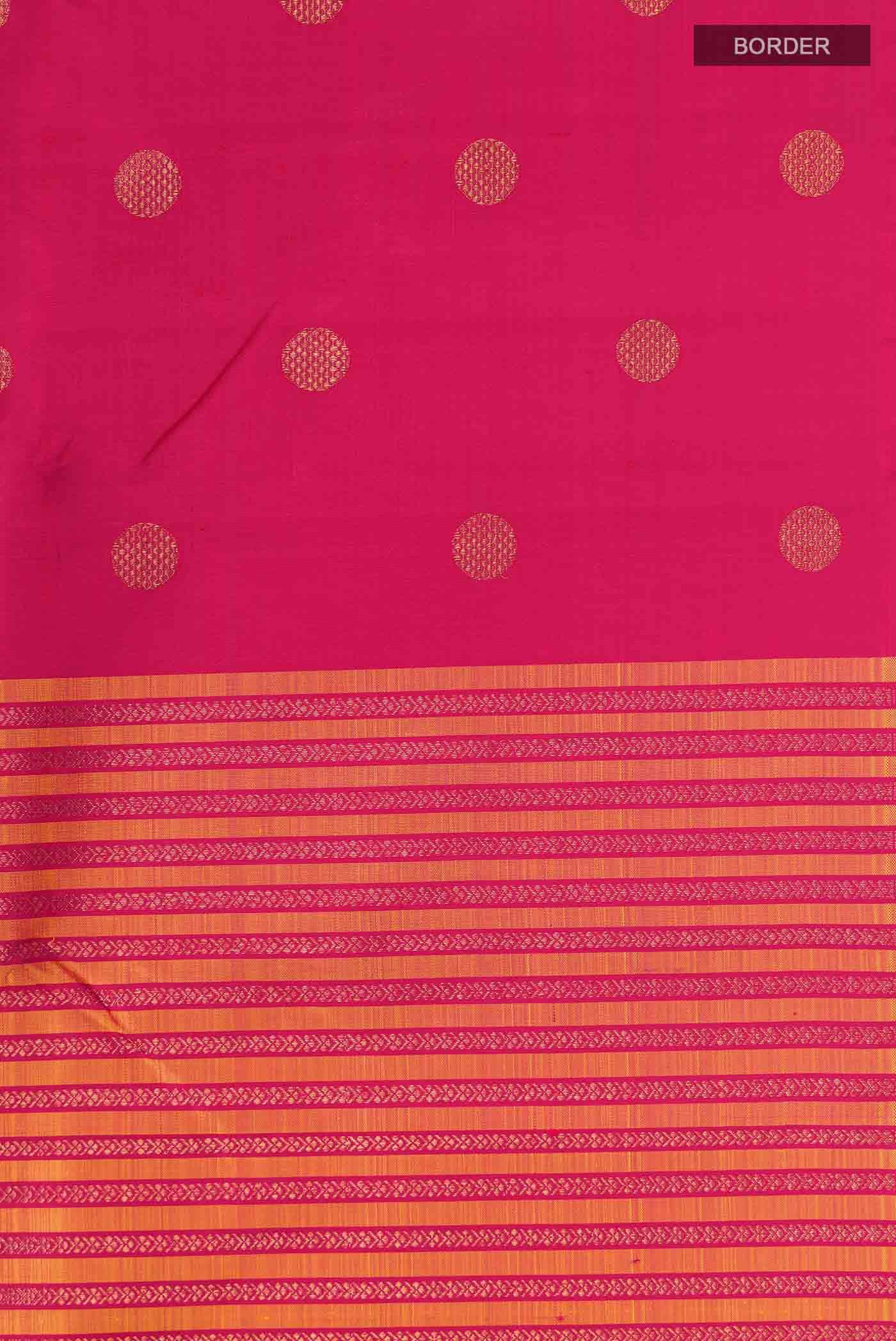 Pink Kanchipuram Silk Saree