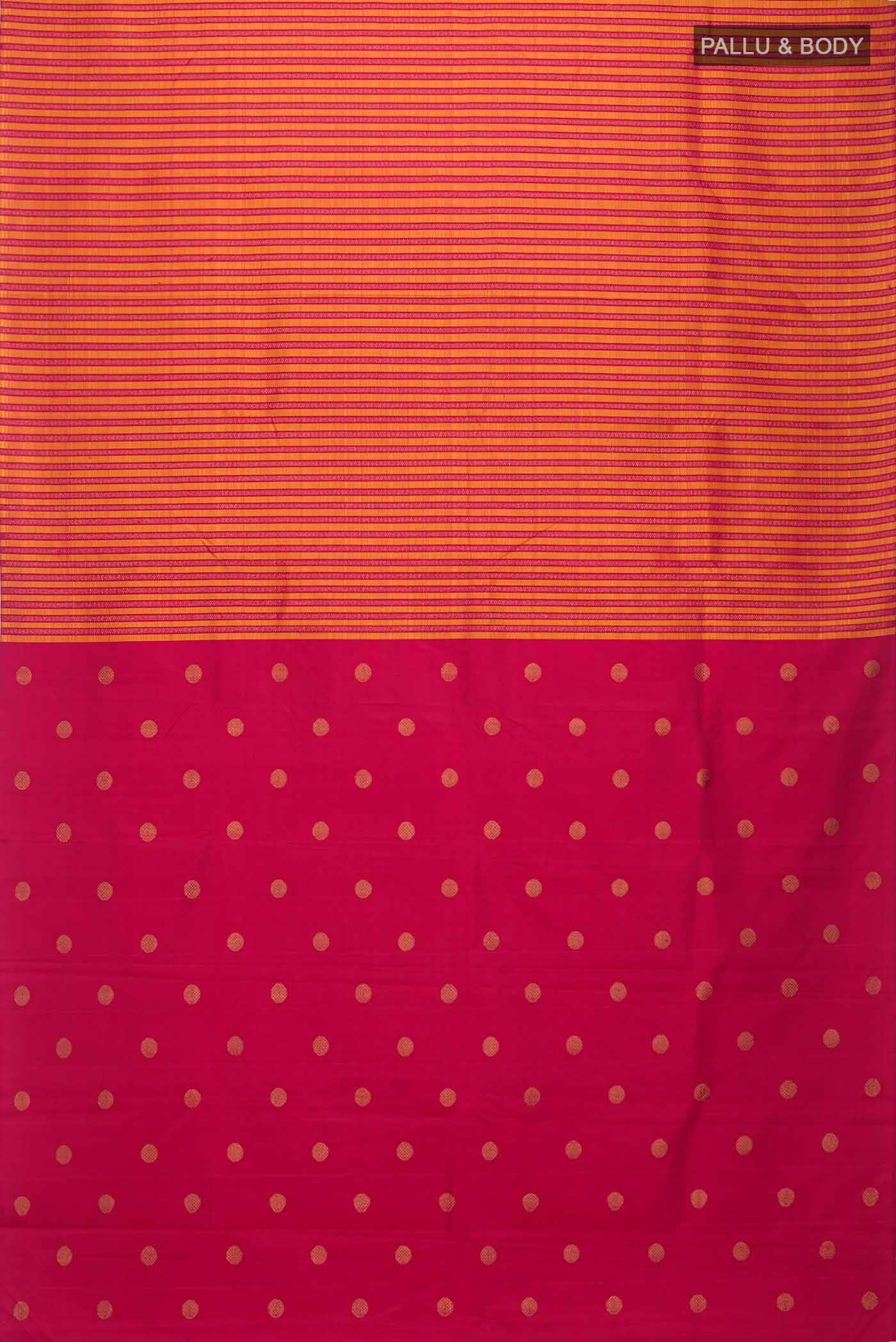Pink Kanchipuram Silk Saree