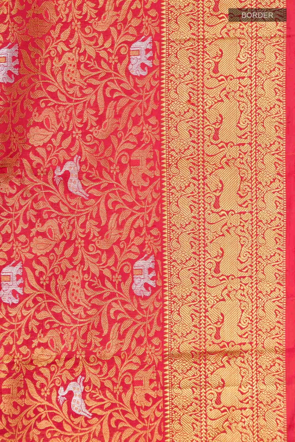 Red Kanjivaram Silk Saree