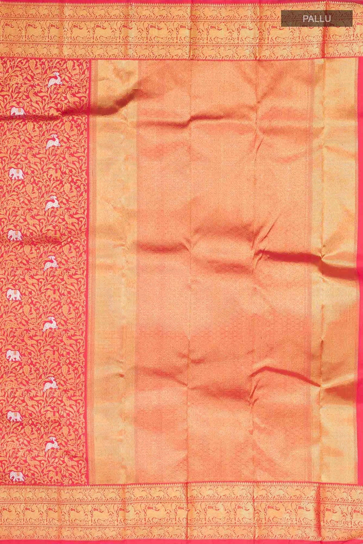 Red Kanjivaram Silk Saree