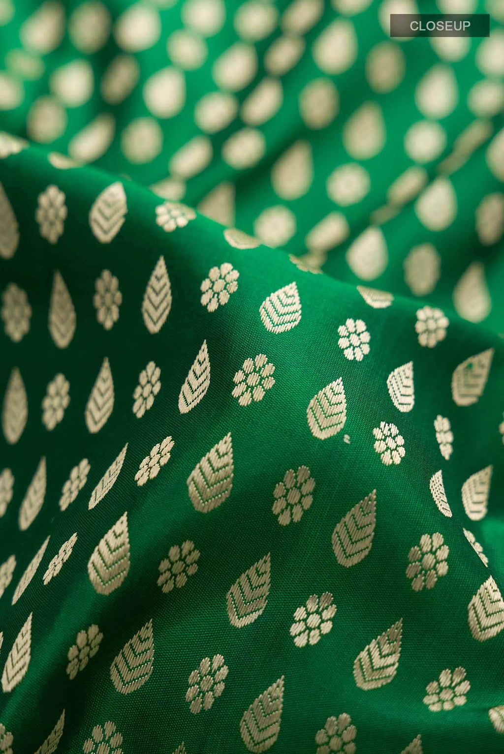 Green Kanchipuram Silk Saree