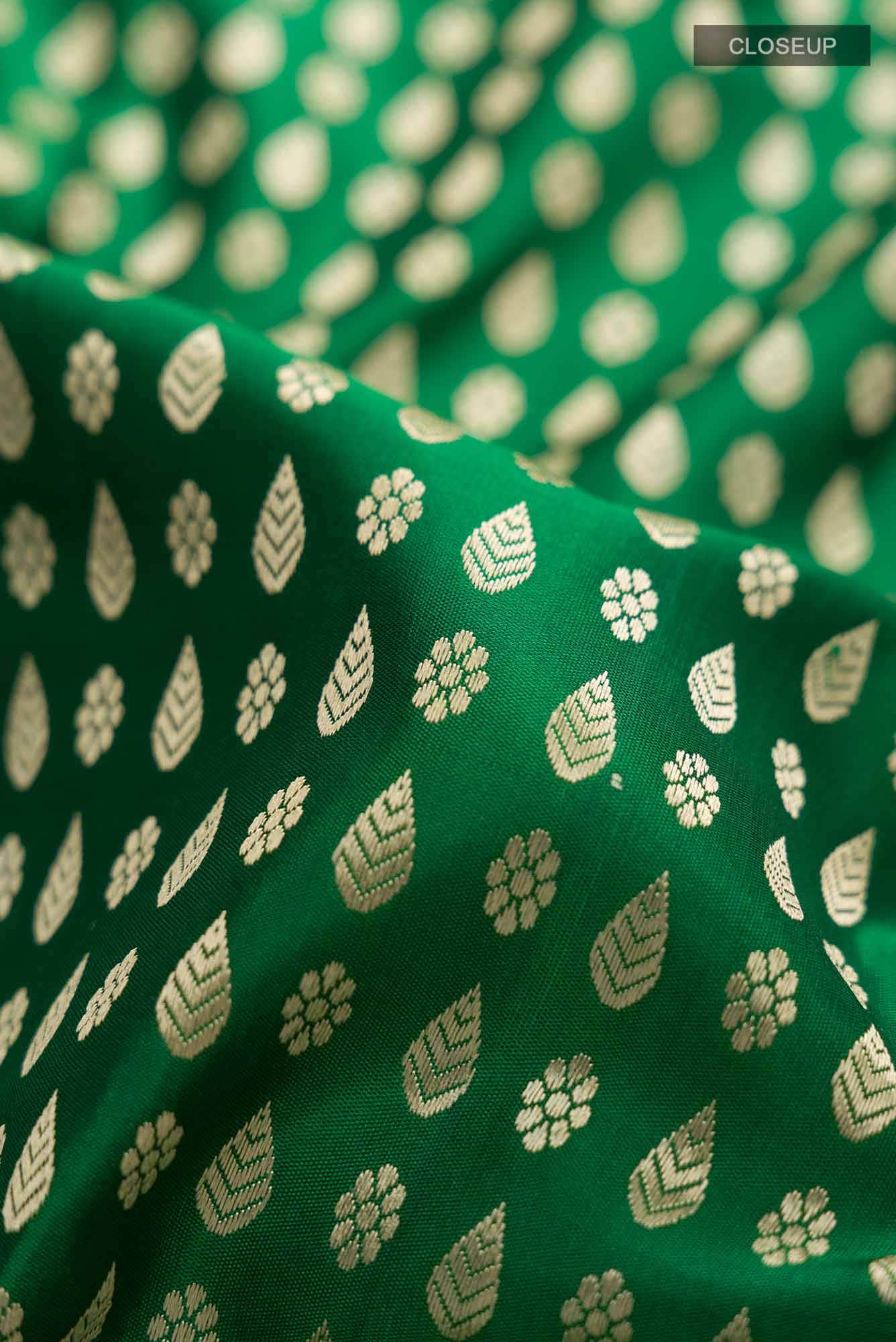 Green Kanchipuram Silk Saree
