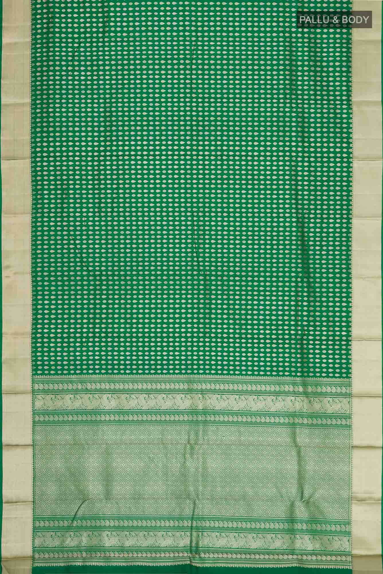 Green Kanchipuram Silk Saree