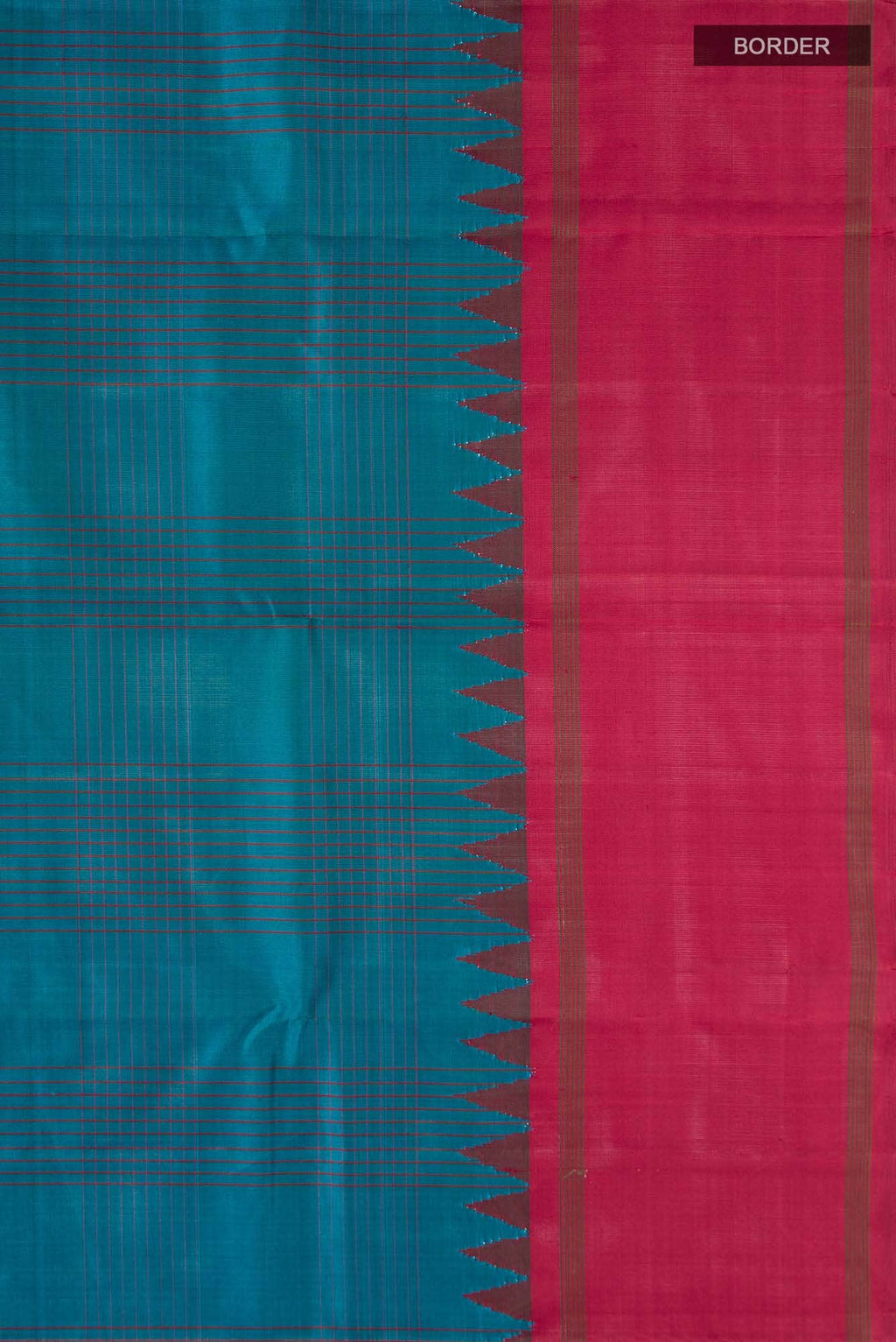 Blue Kanchipuram Silk Saree