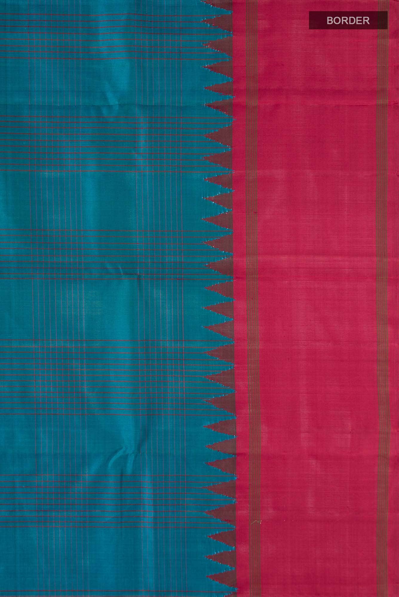 Blue Kanchipuram Silk Saree