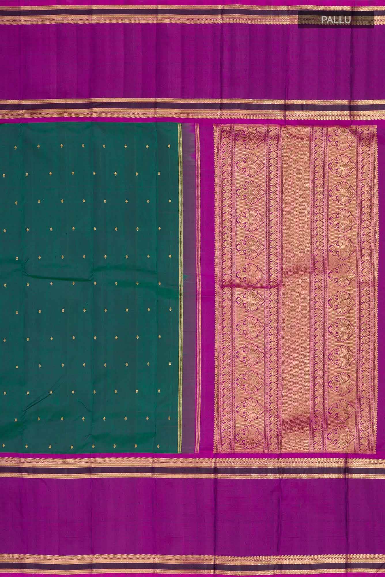 Green Kanchipuram Silk Saree