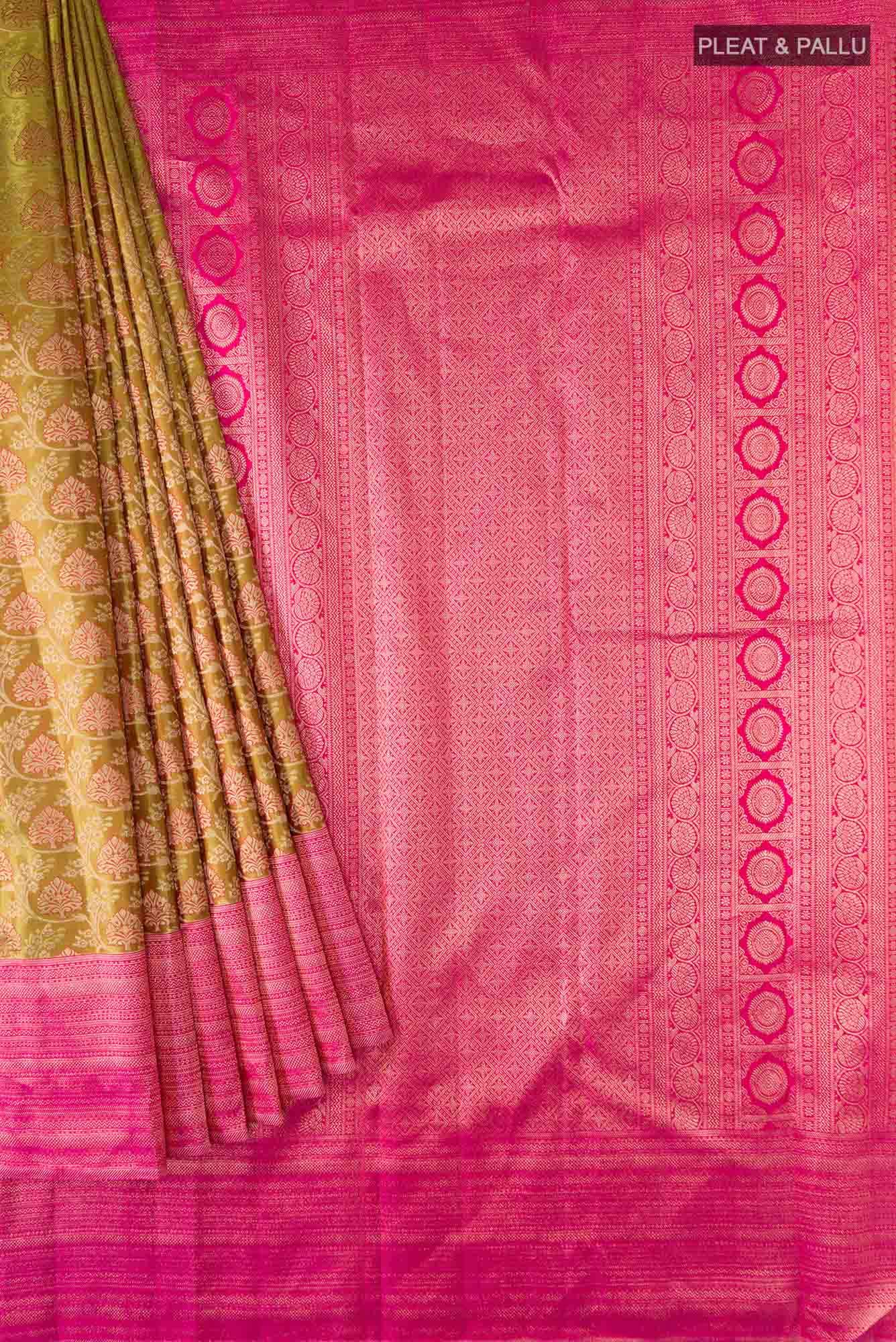 Green Kanchipuram Silk Saree