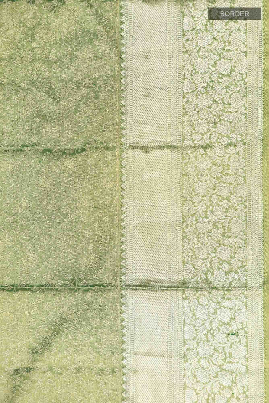 Green Kanchipuram Tissue Silk Saree