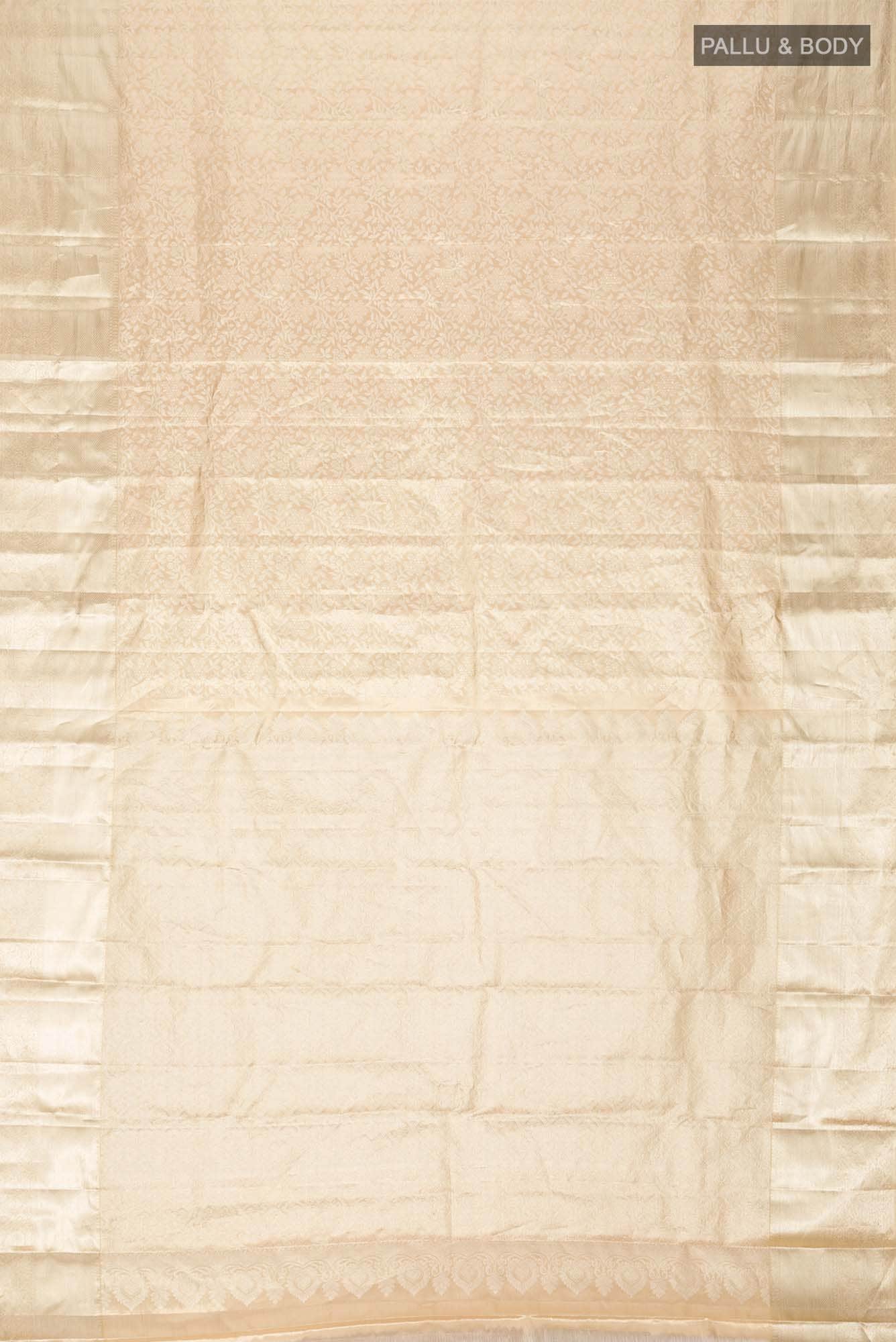 Gold Kanchipuram Tissue Silk Saree