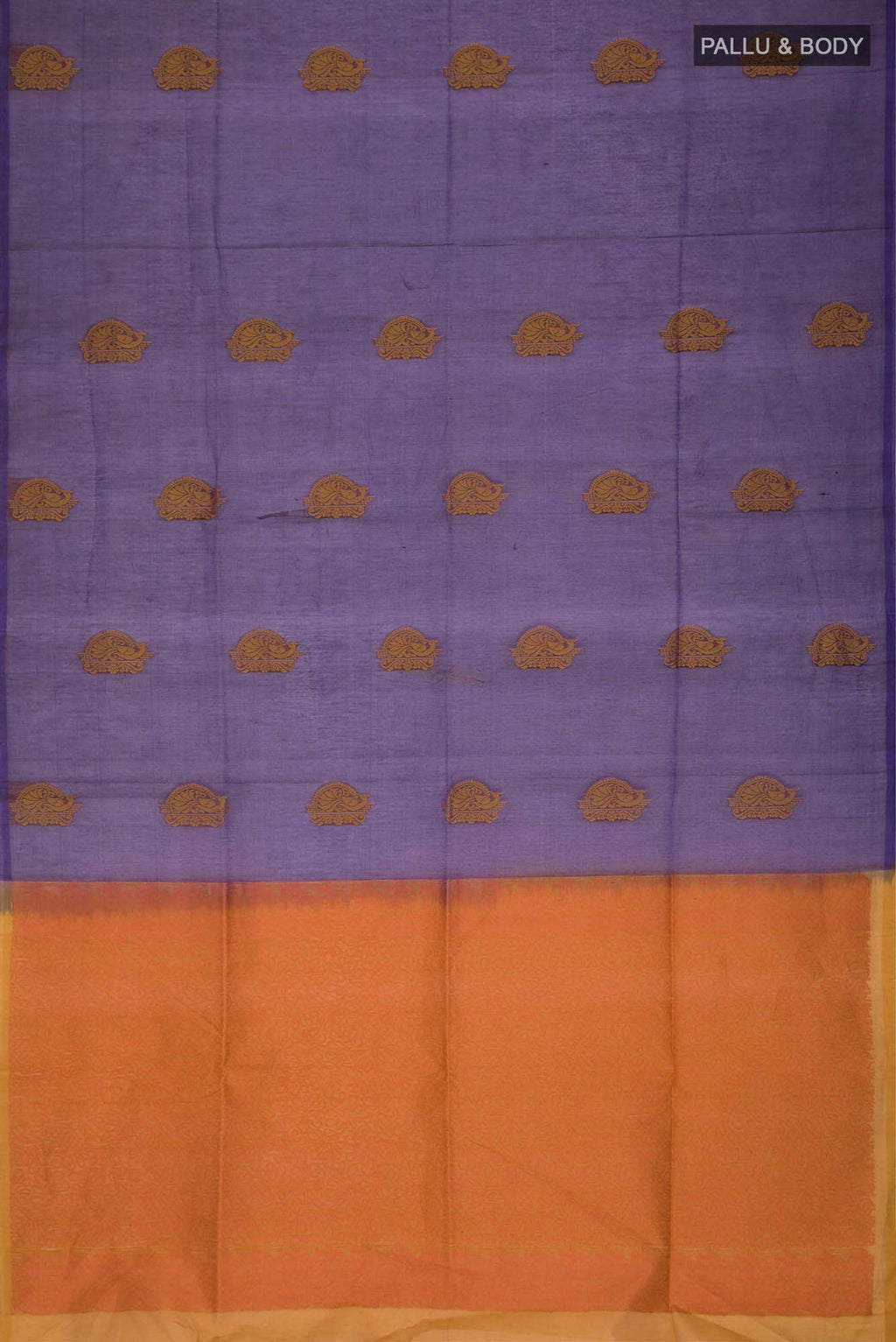 Navy Blue Silk Cotton Saree