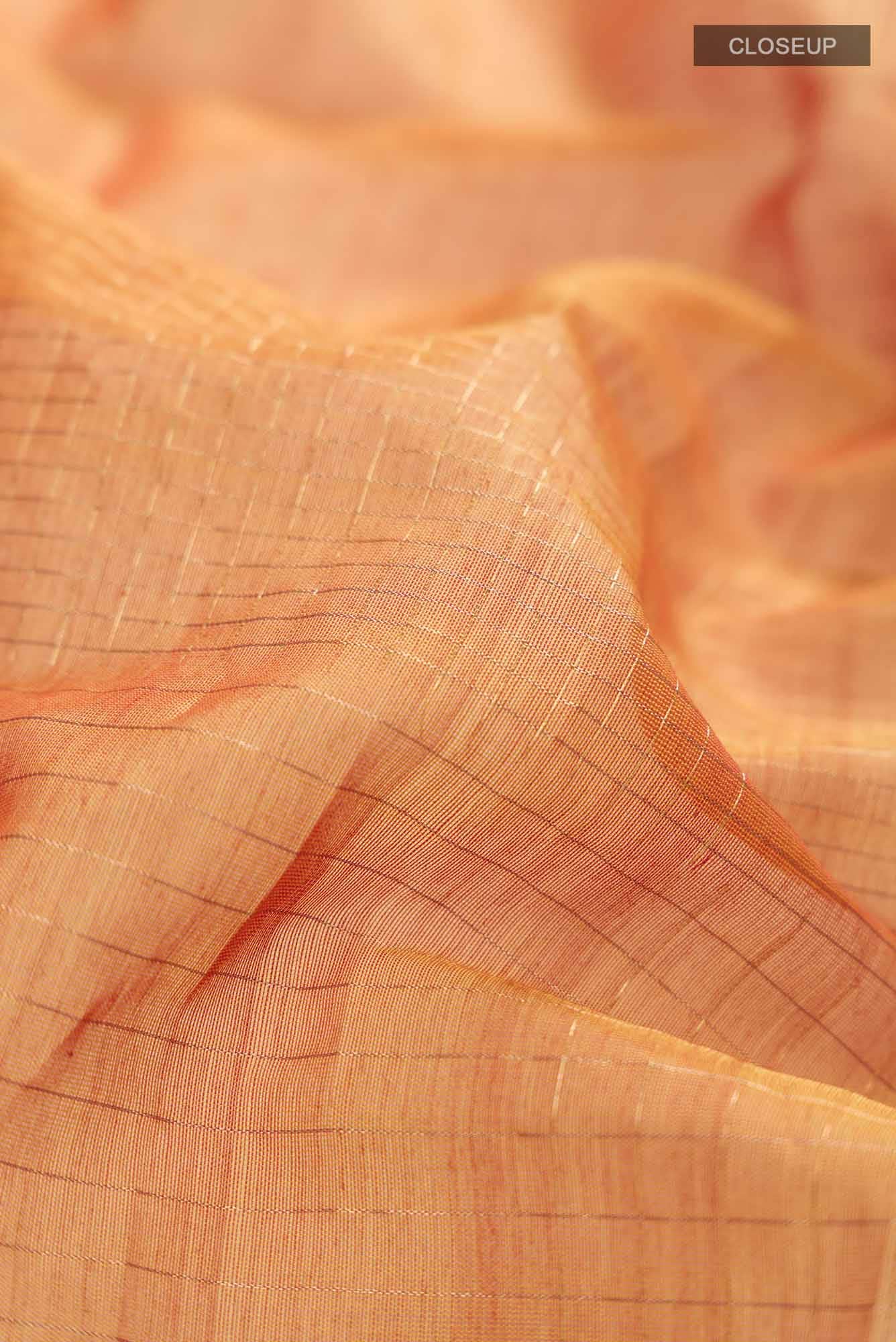 Yellow Silk Cotton Saree