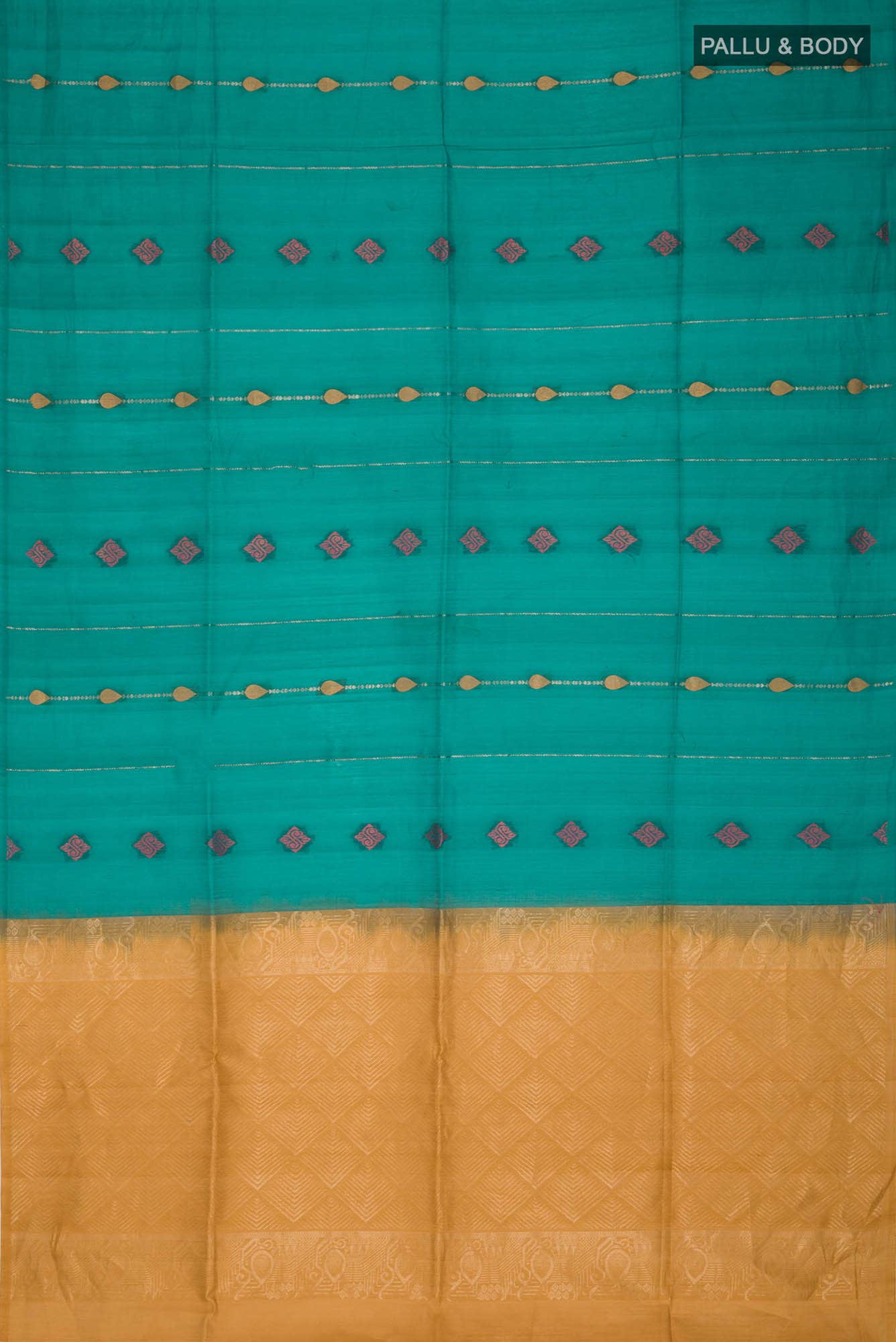 Green Silk Cotton Saree
